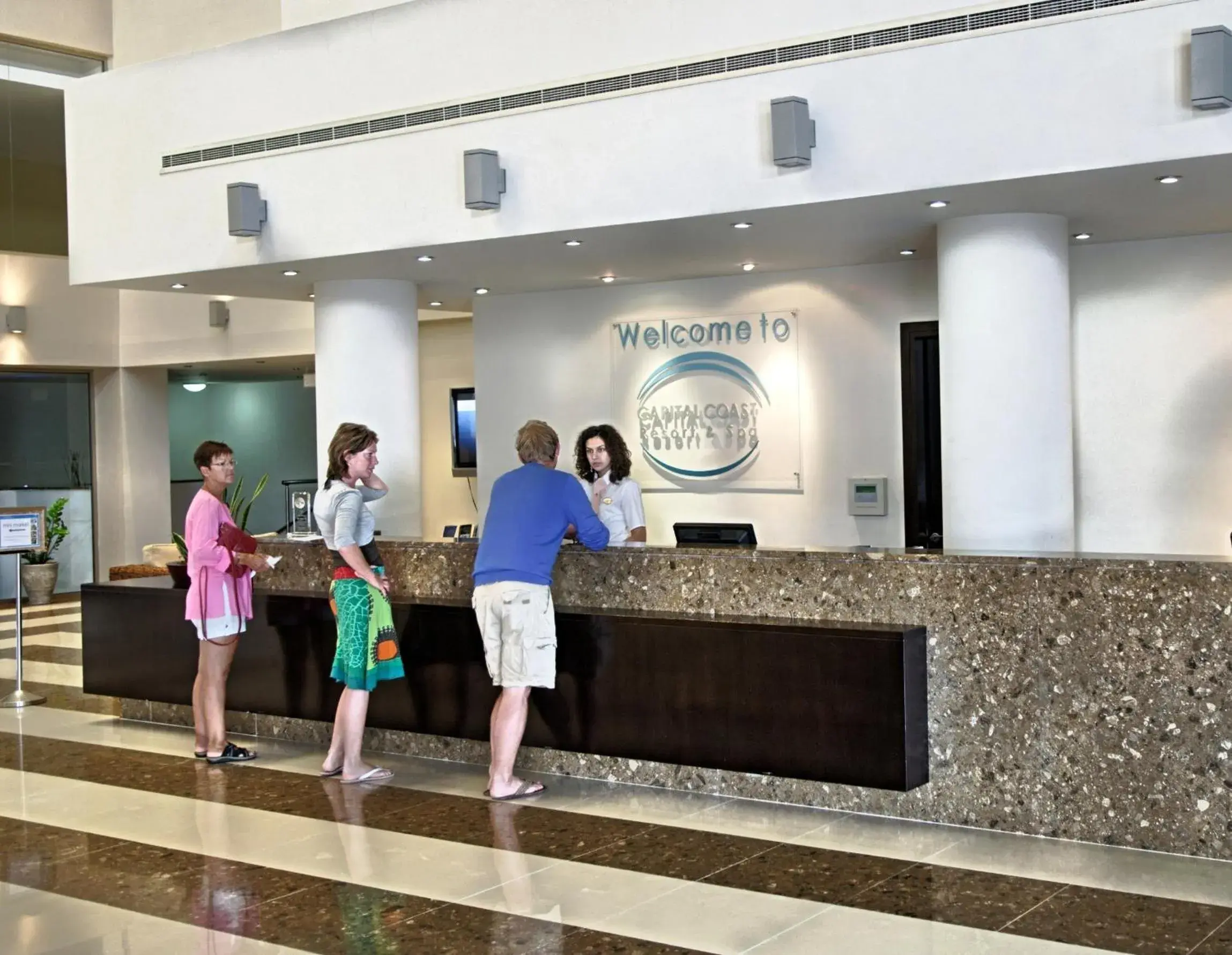 Lobby or reception in Capital Coast Resort And Spa Lobby or reception in Capital Coast Resort And Spa