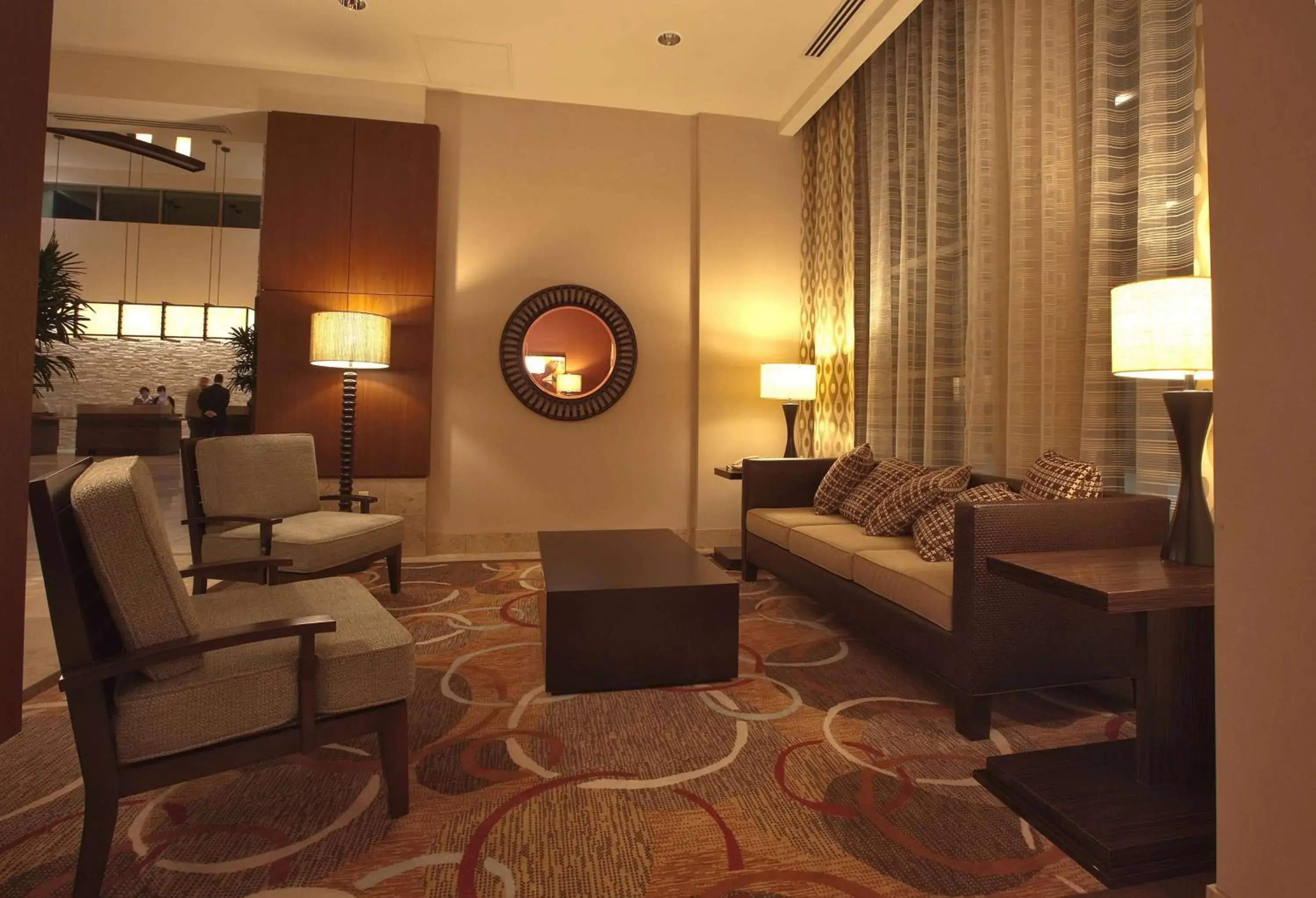 Lobby or reception in Embassy Suites Palmdale Lobby or reception in Embassy Suites Palmdale