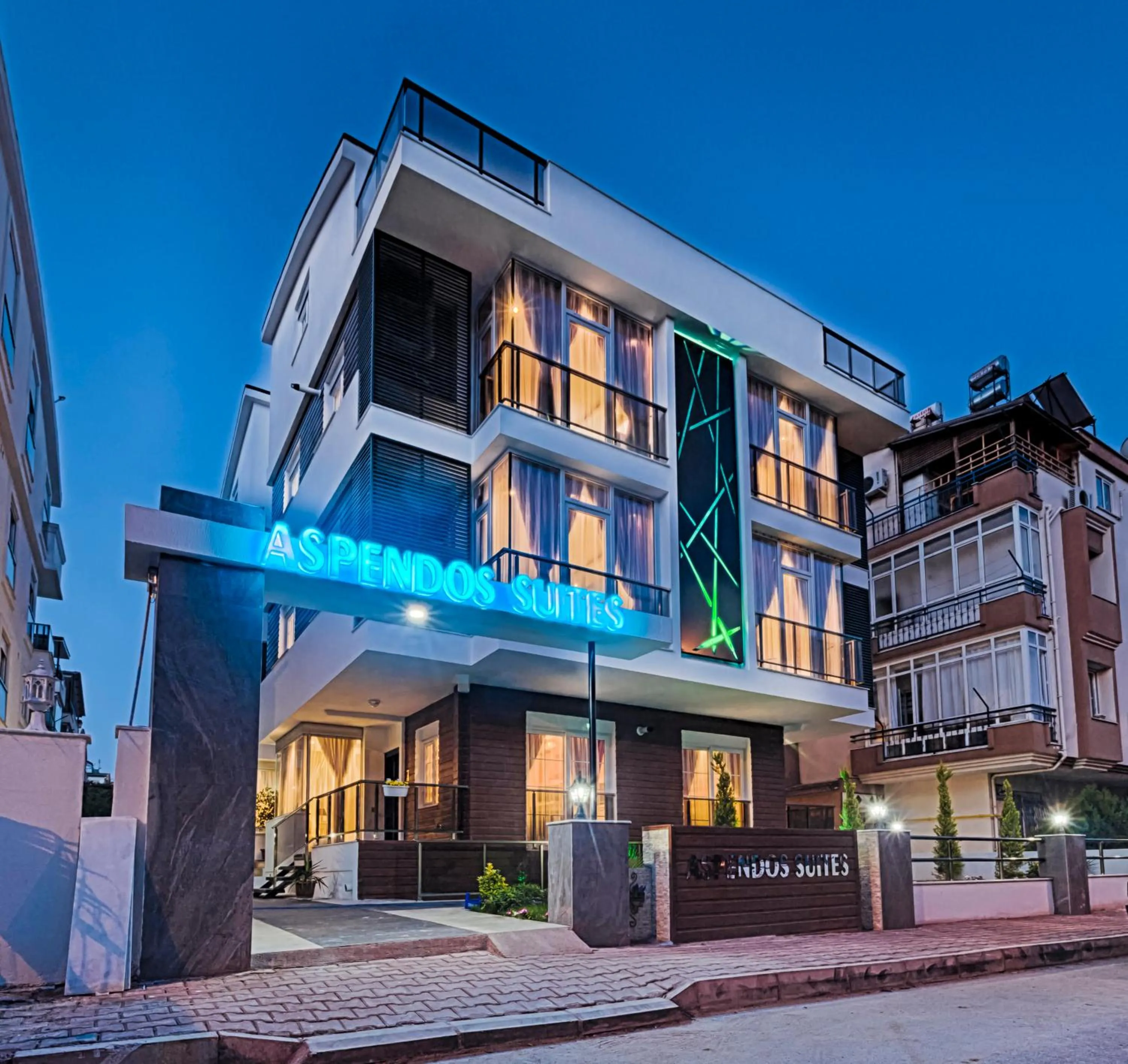 Facade/entrance in Aspendos Suites Konyaaltı Apart