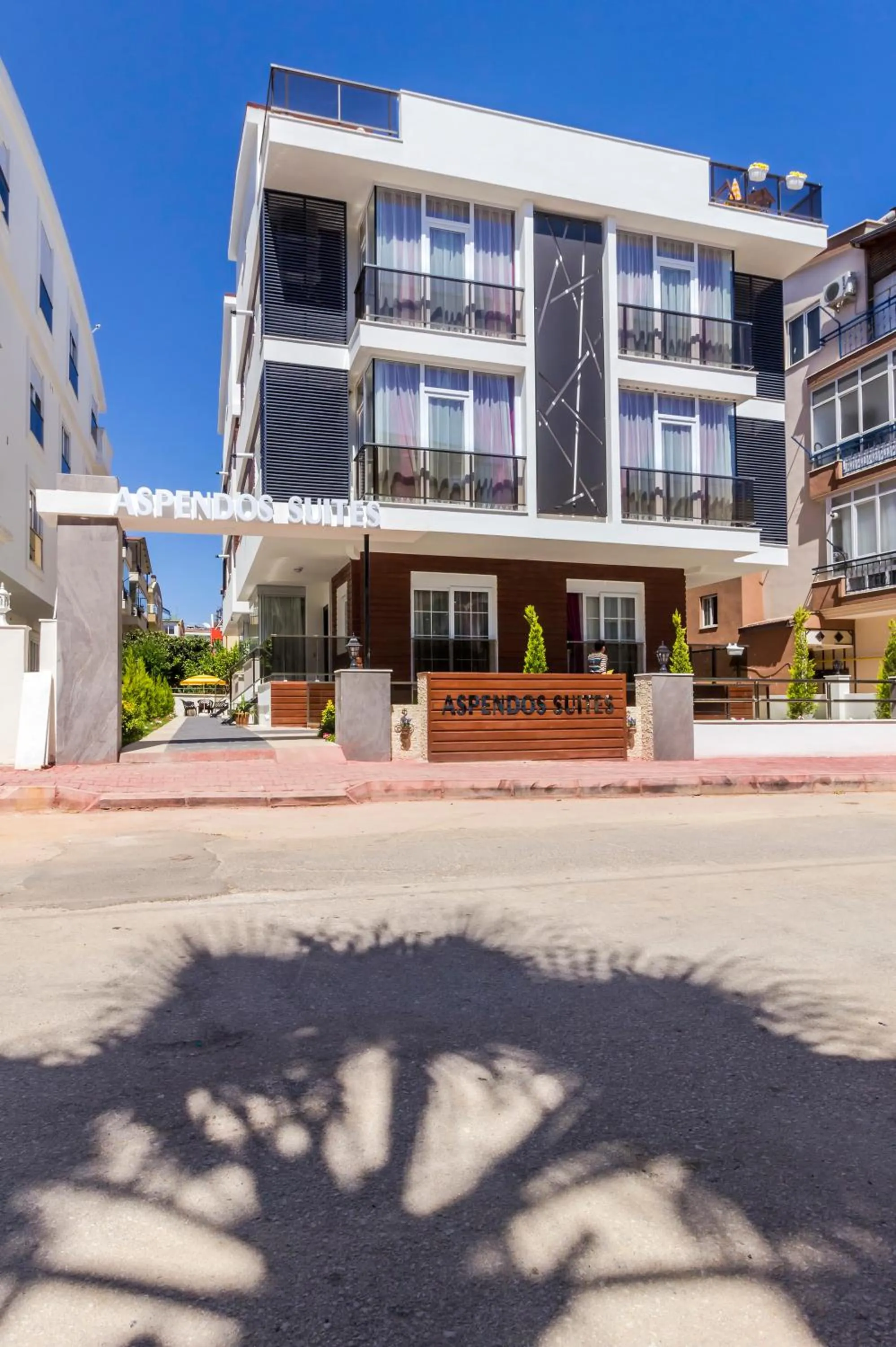 Facade/entrance in Aspendos Suites Konyaaltı Apart
