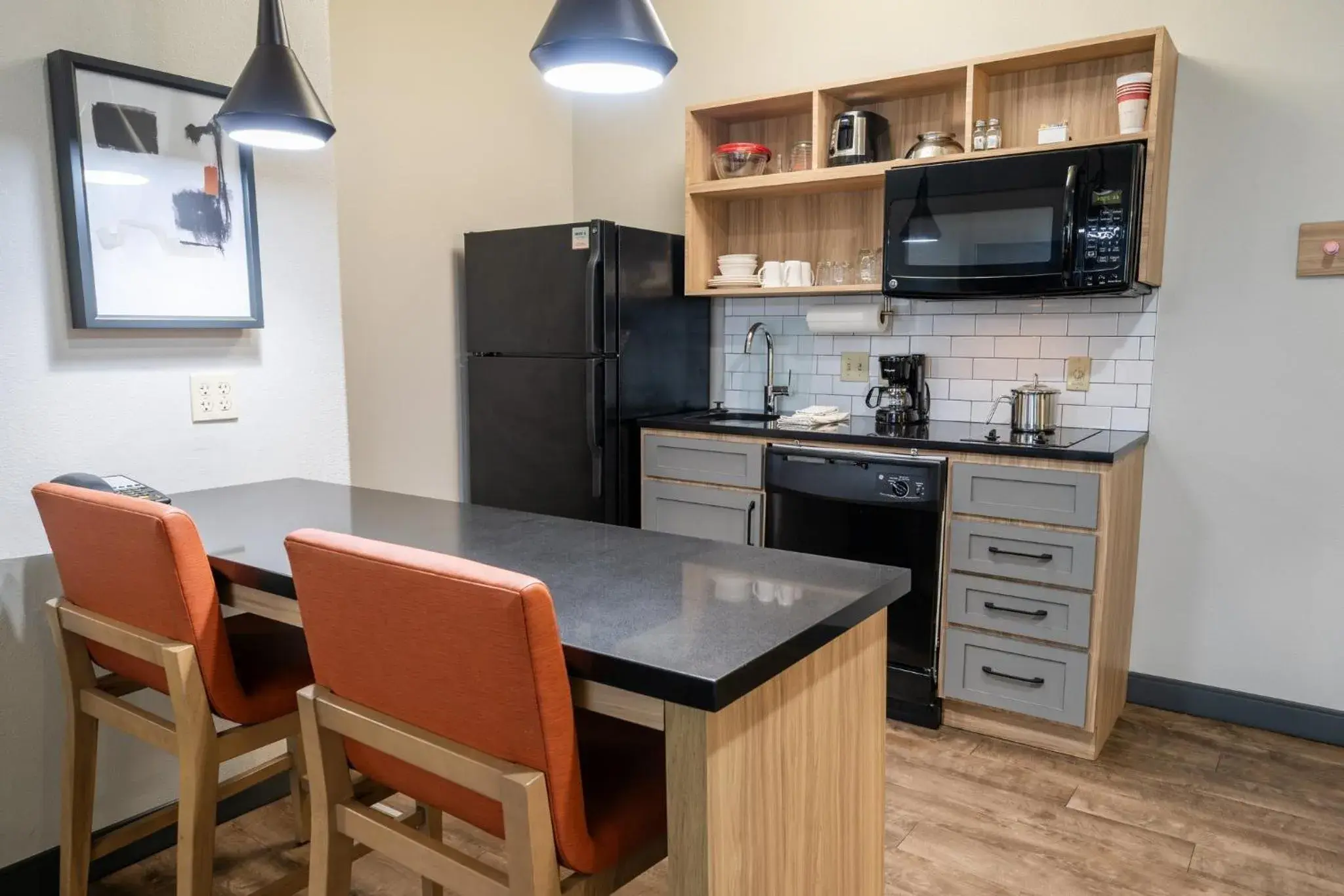 Bedroom in Candlewood Suites Deer Park by IHG Bedroom in Candlewood Suites Deer Park by IHG