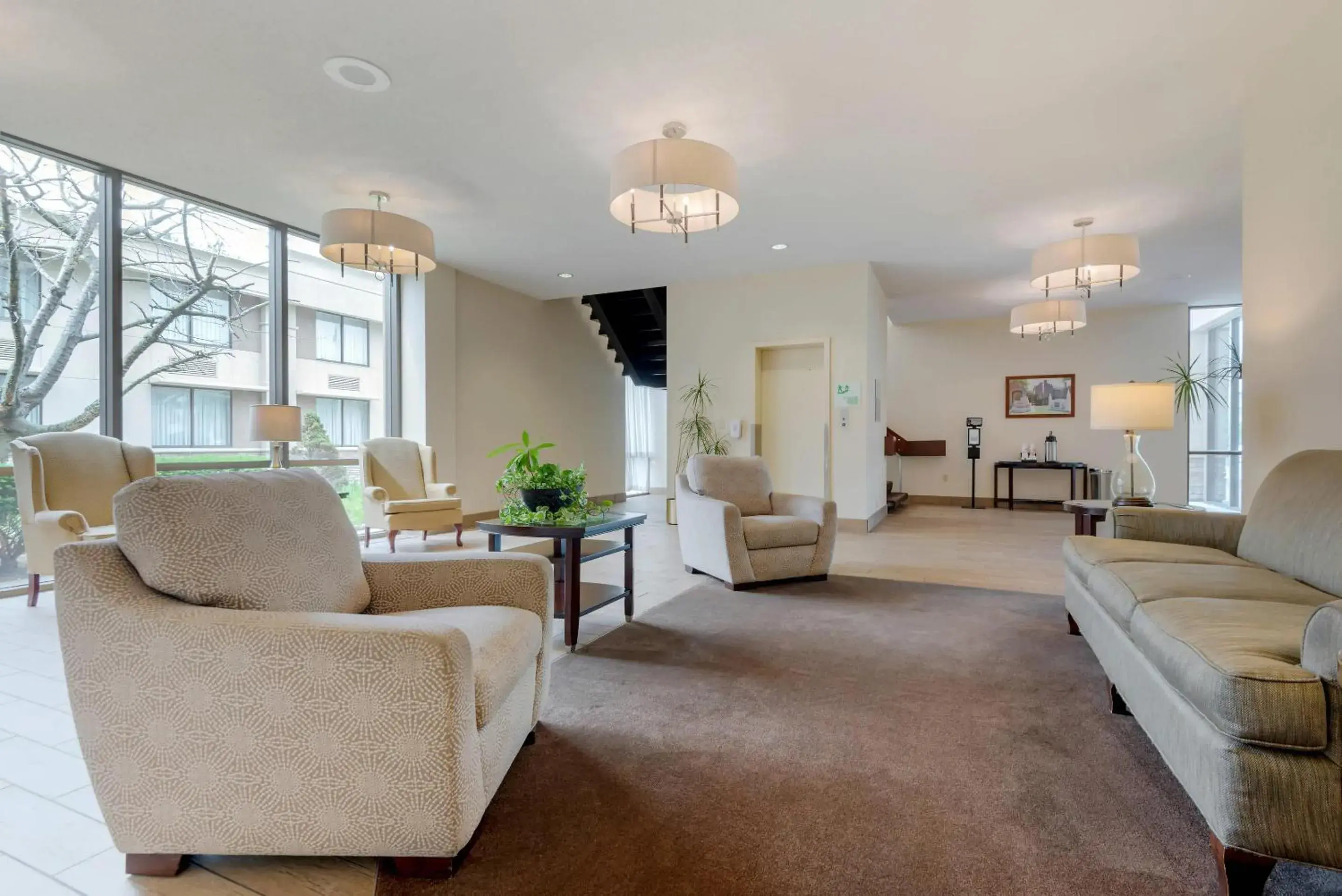 Lobby or reception in Clarion Inn Elmira-Horseheads Lobby or reception in Clarion Inn Elmira-Horseheads