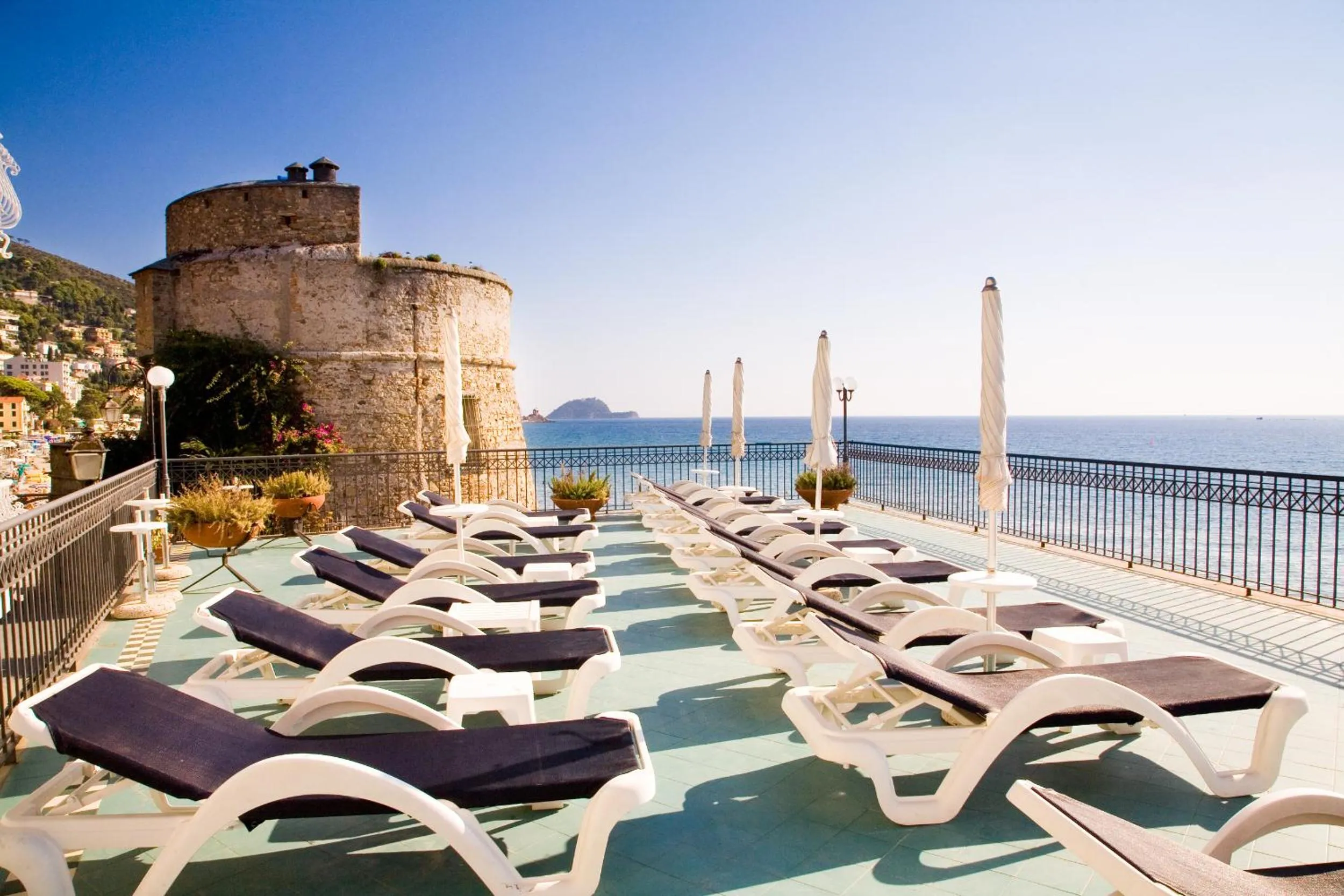 Balcony/Terrace in Hotel Savoia