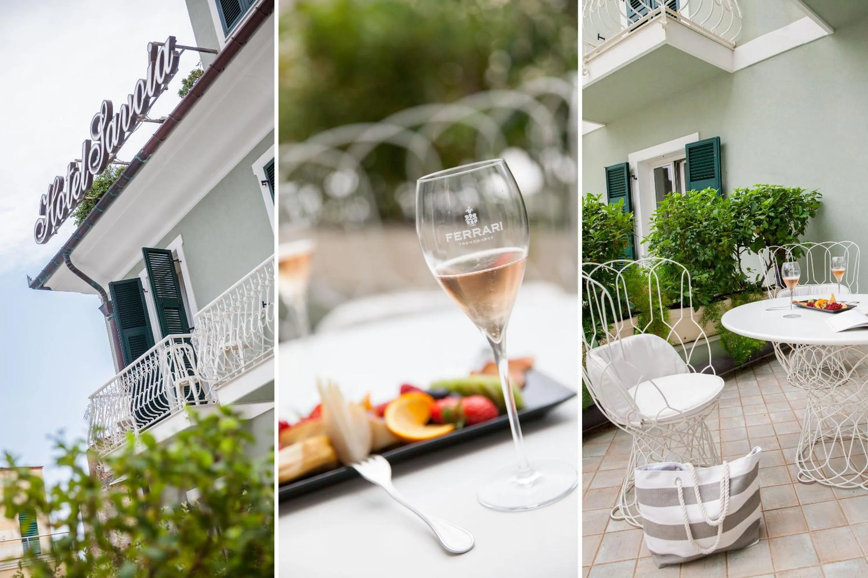 Facade/entrance in Hotel Savoia