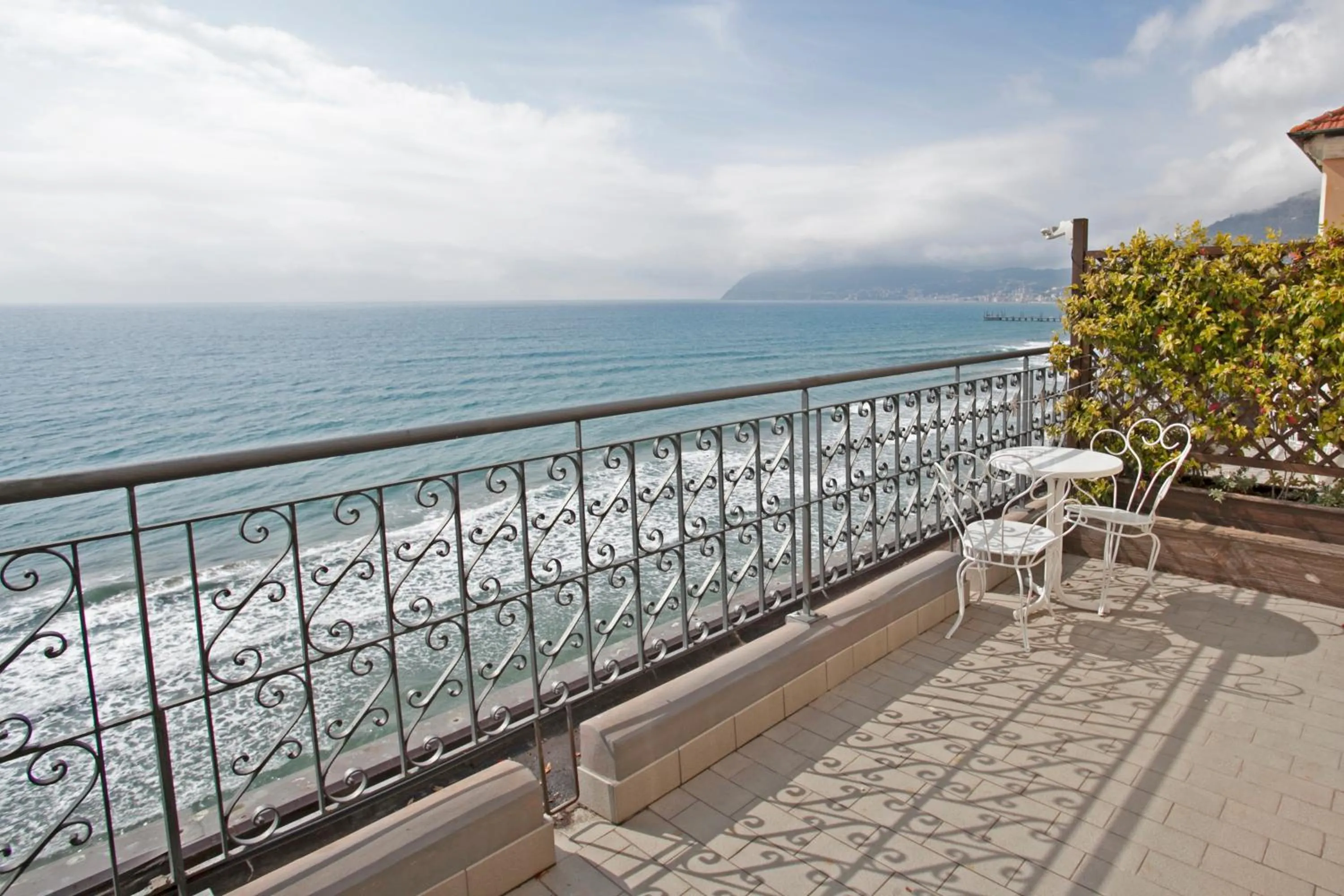 Balcony/Terrace in Hotel Savoia