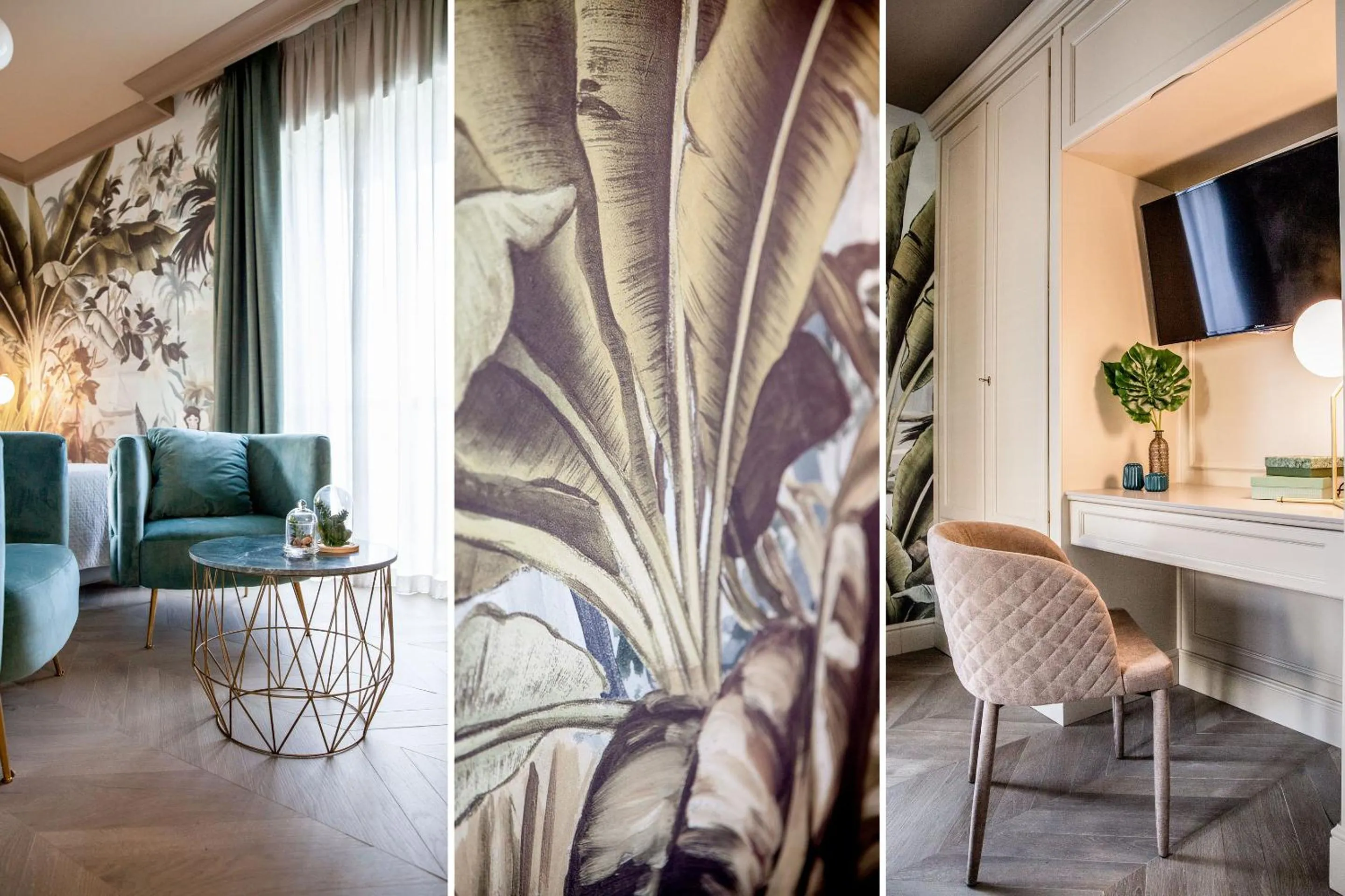 Decorative detail in Hotel Savoia