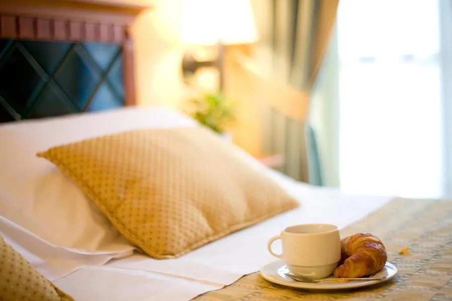 Bedroom, Bed in Hotel Savoia