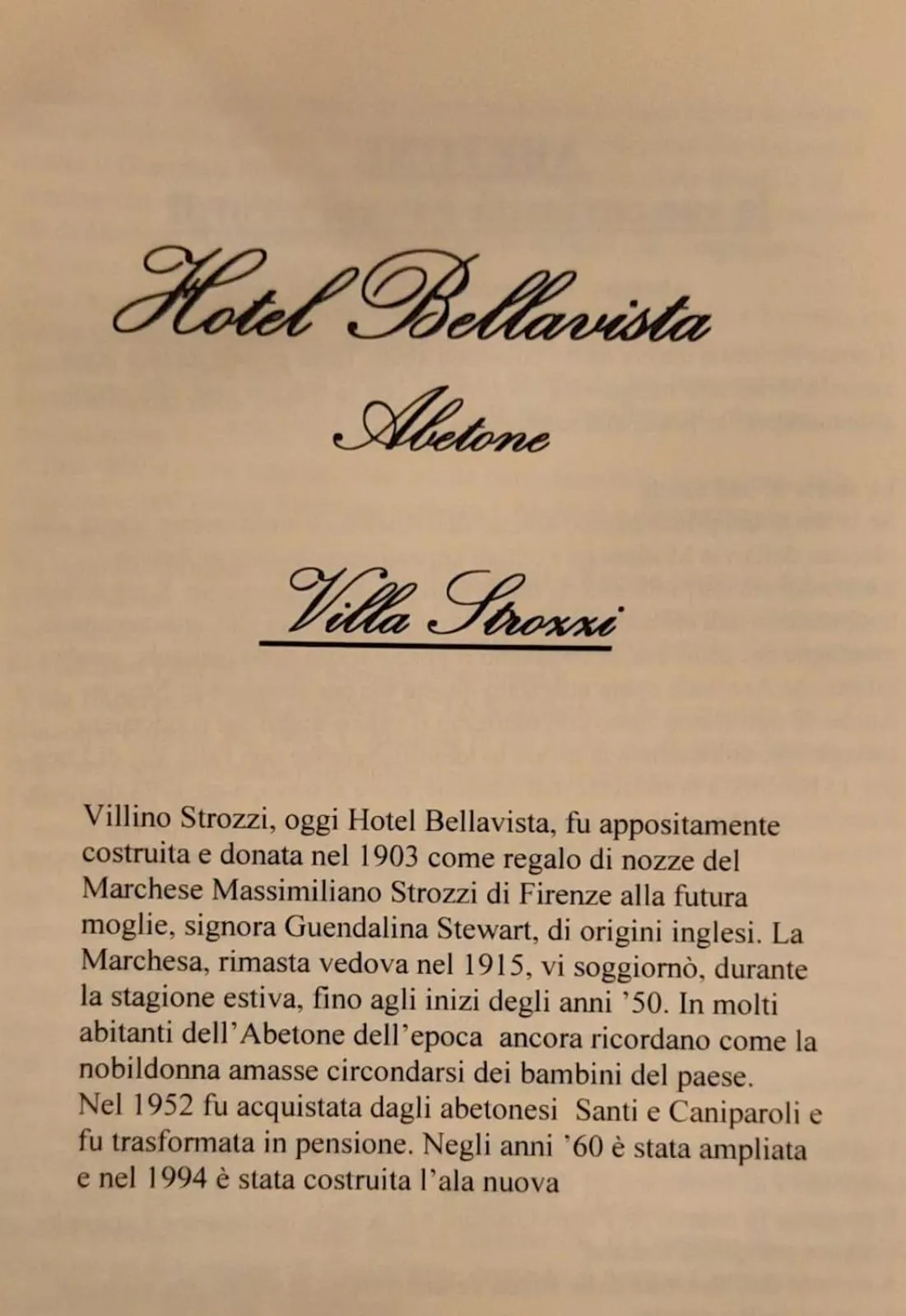 Other in Hotel Bellavista