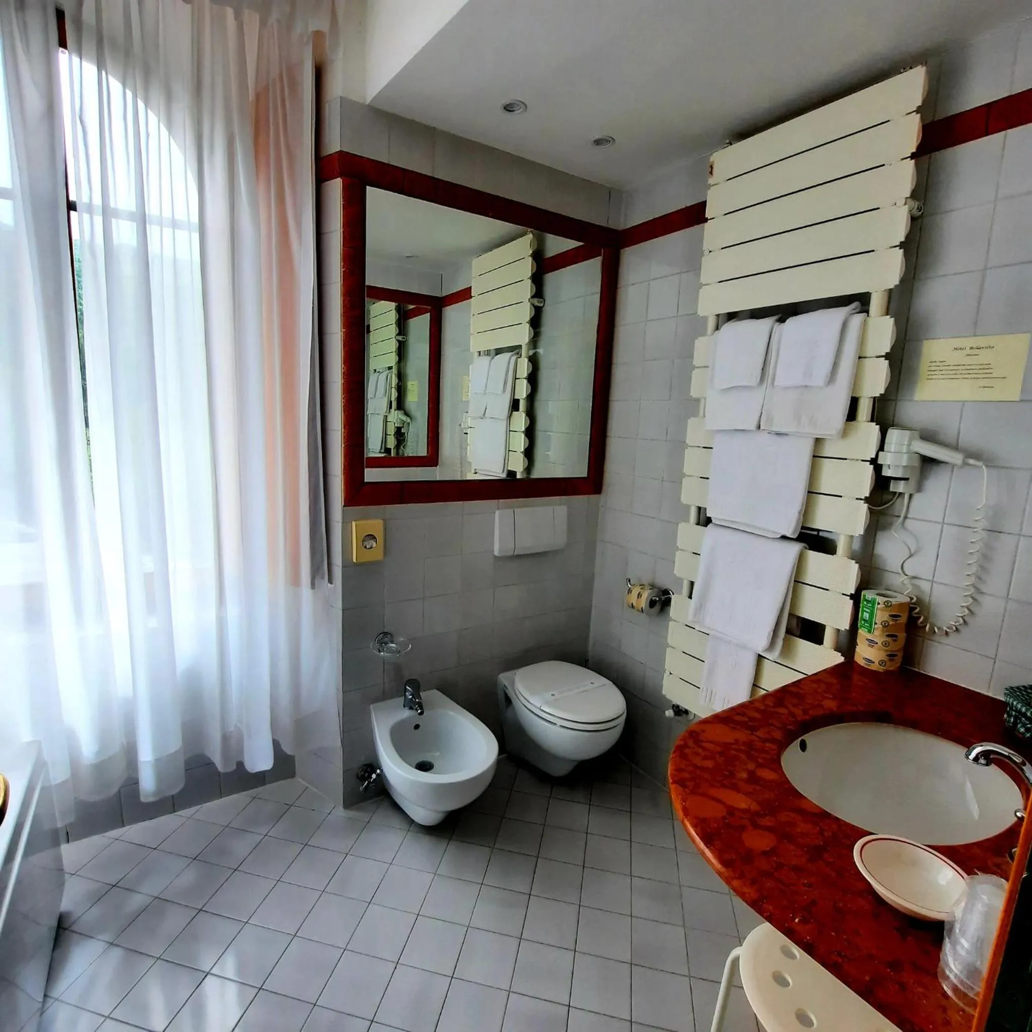 Bathroom in Hotel Bellavista