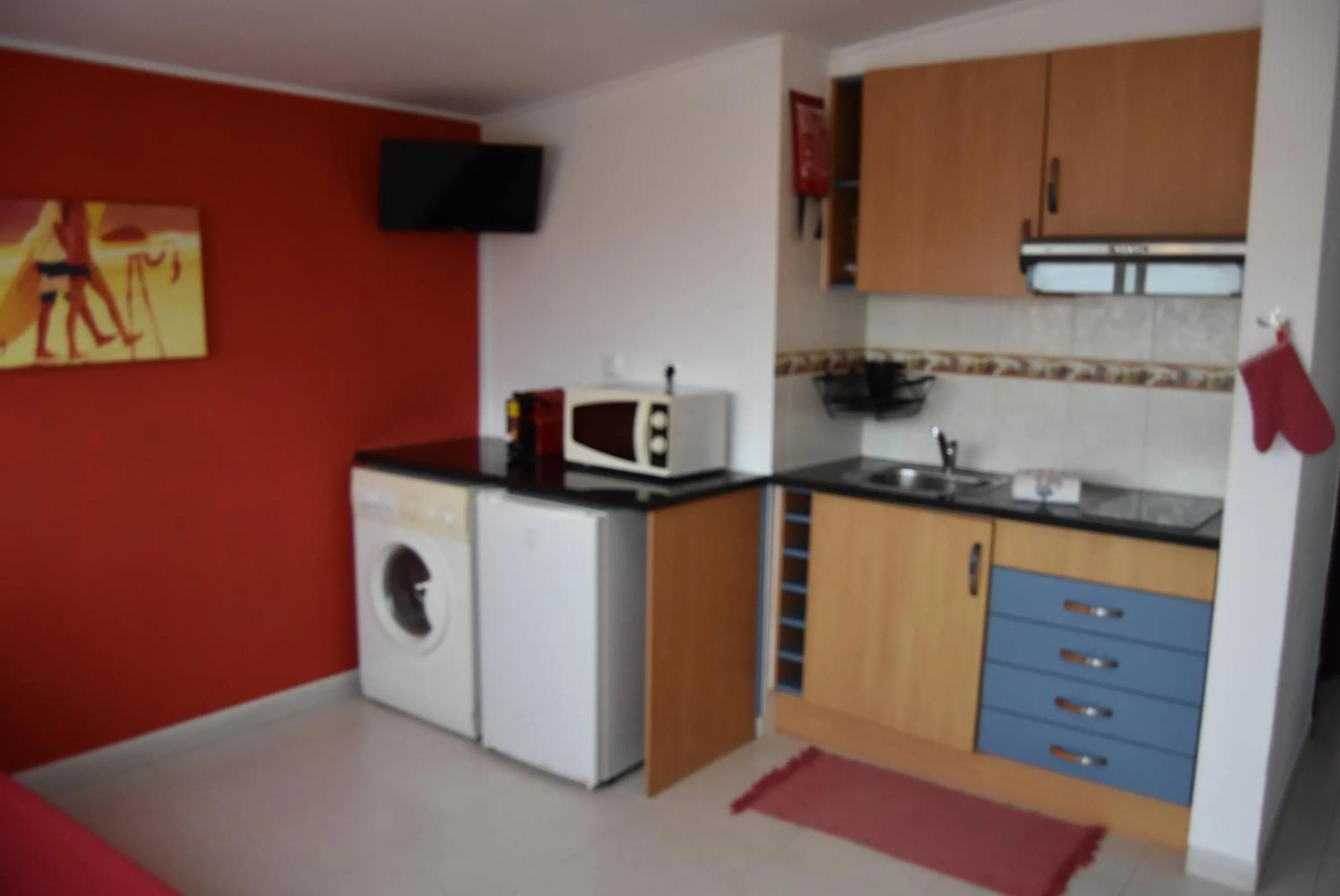 Kitchen or kitchenette in Apartamentos Costa
