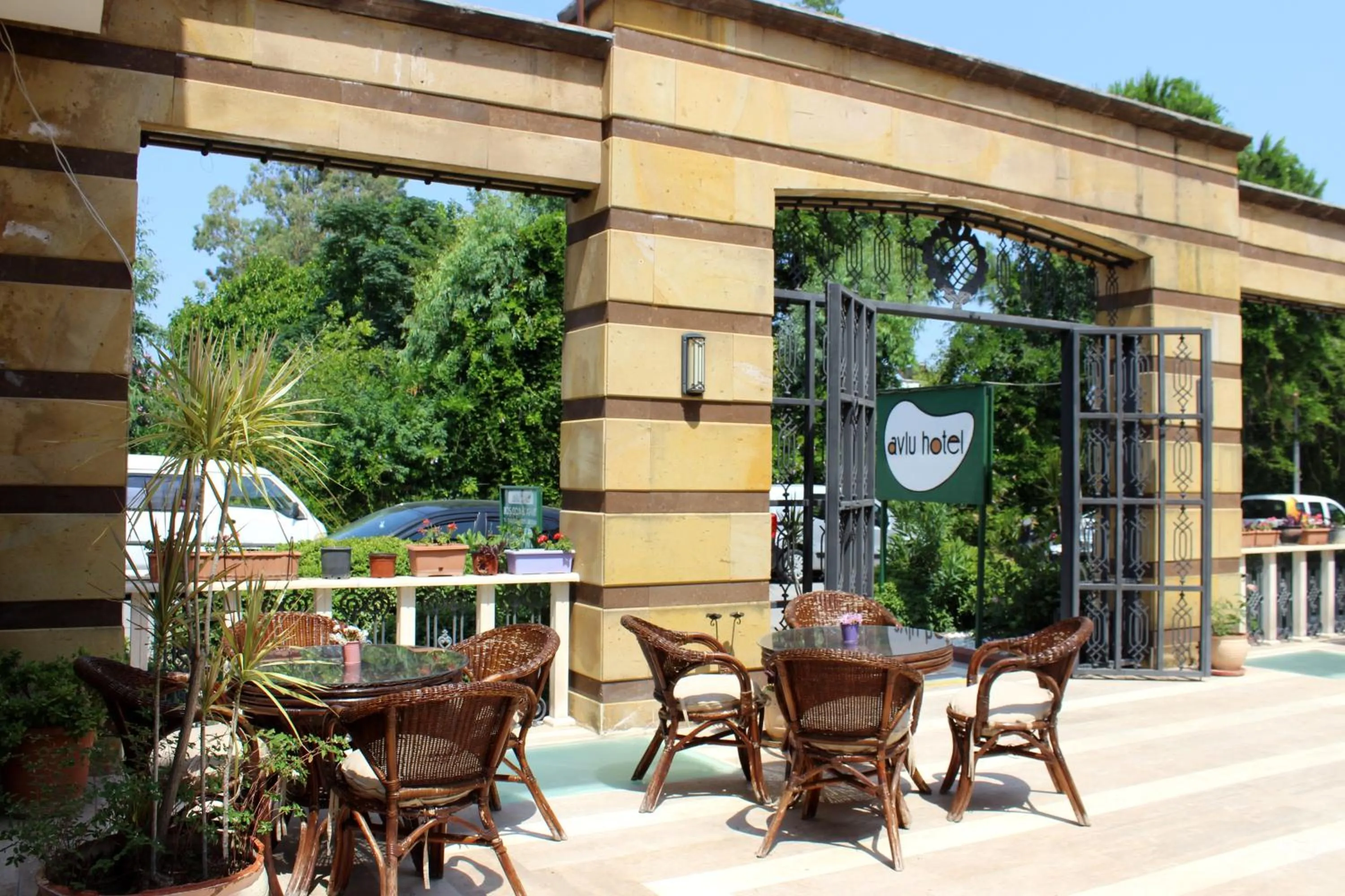 Garden in Avlu Hotel