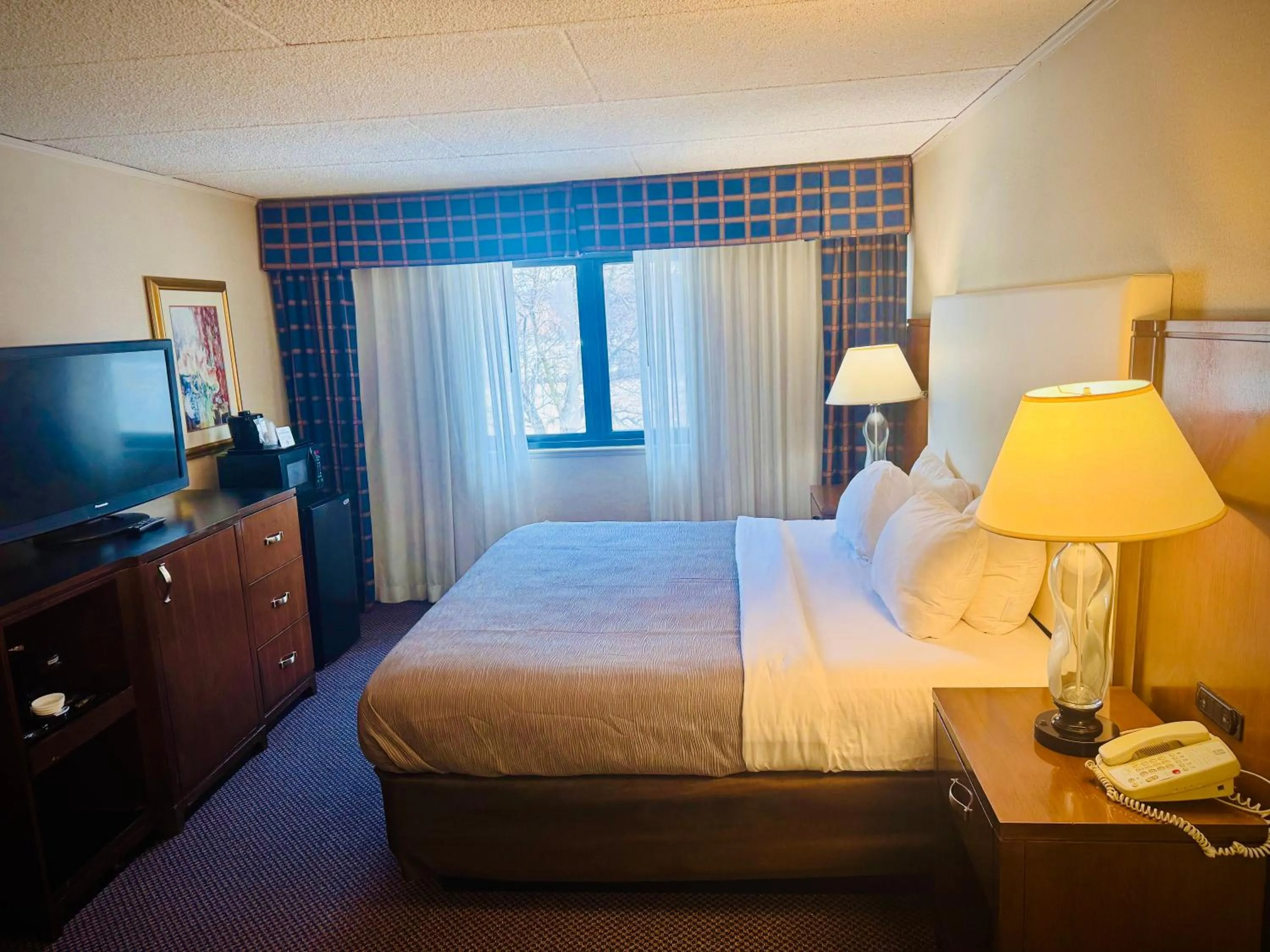 Bed in Quality Inn Horseheads