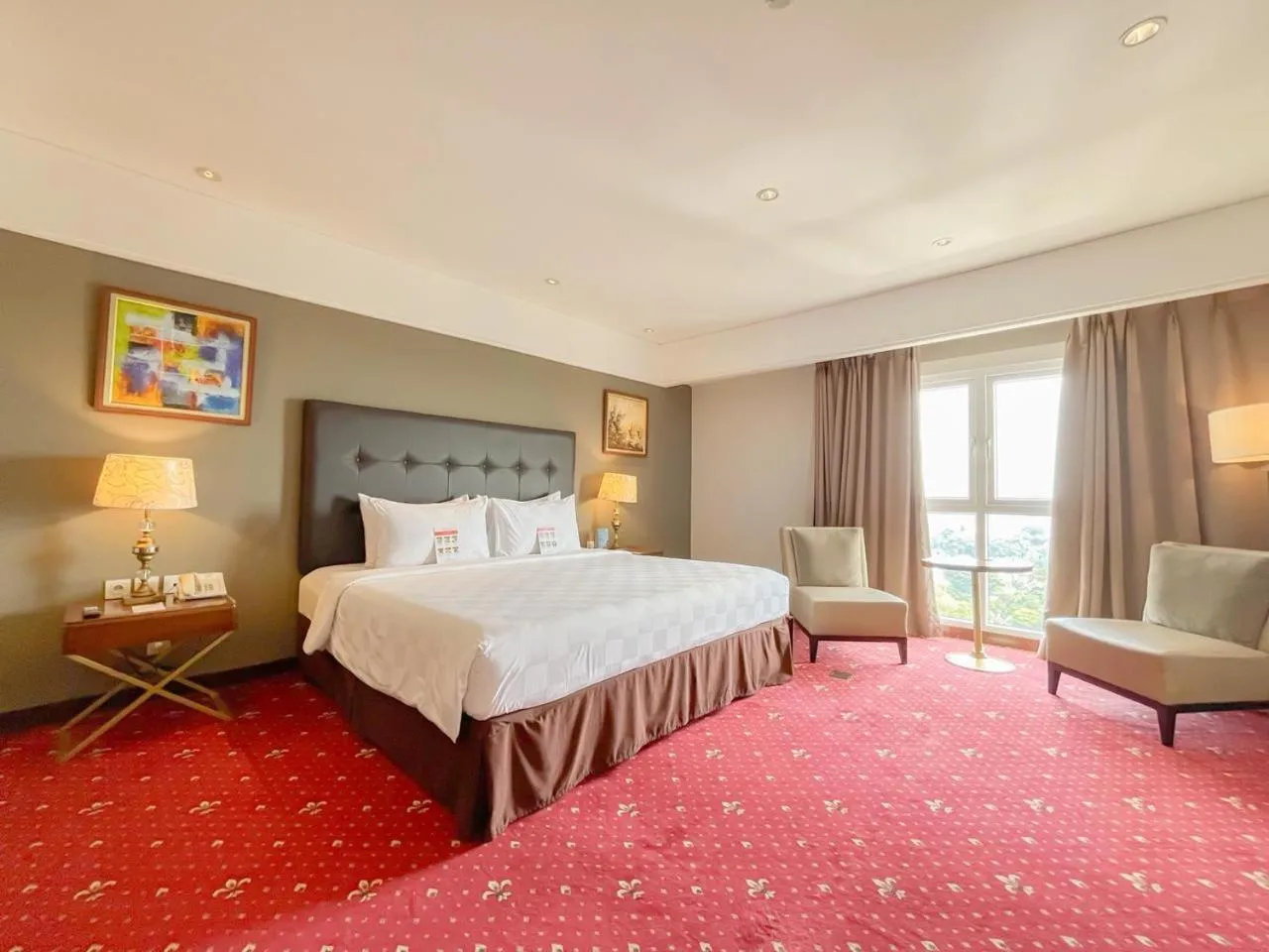 Bed in Swiss-Belhotel Bogor