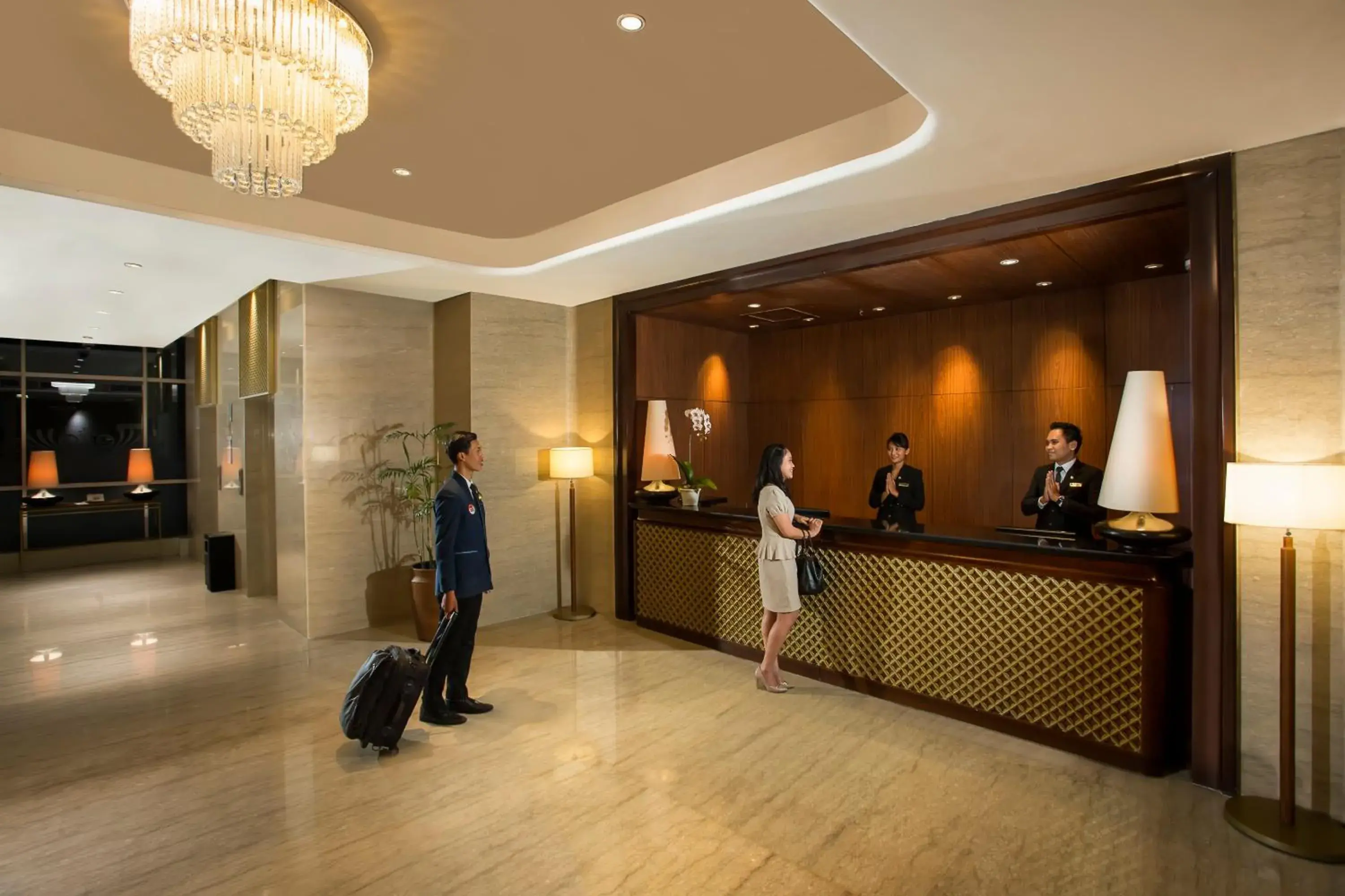 Lobby or reception in Swiss-Belhotel Bogor Lobby or reception in Swiss-Belhotel Bogor