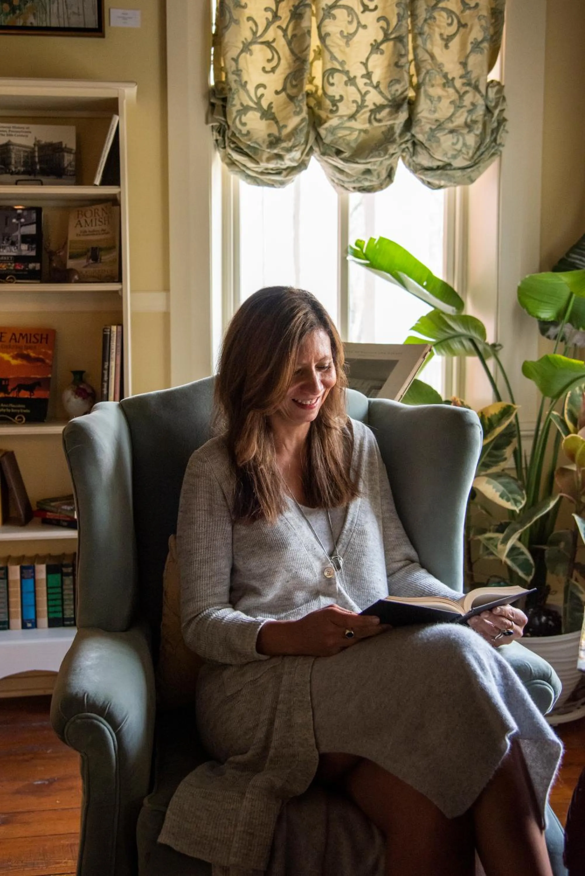 People in Hollinger House