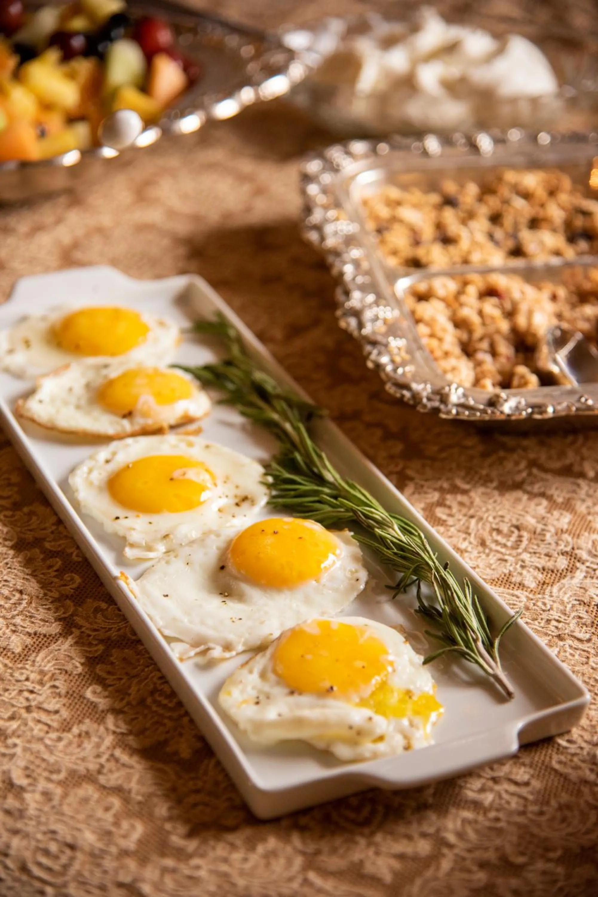 Food and drinks in Hollinger House