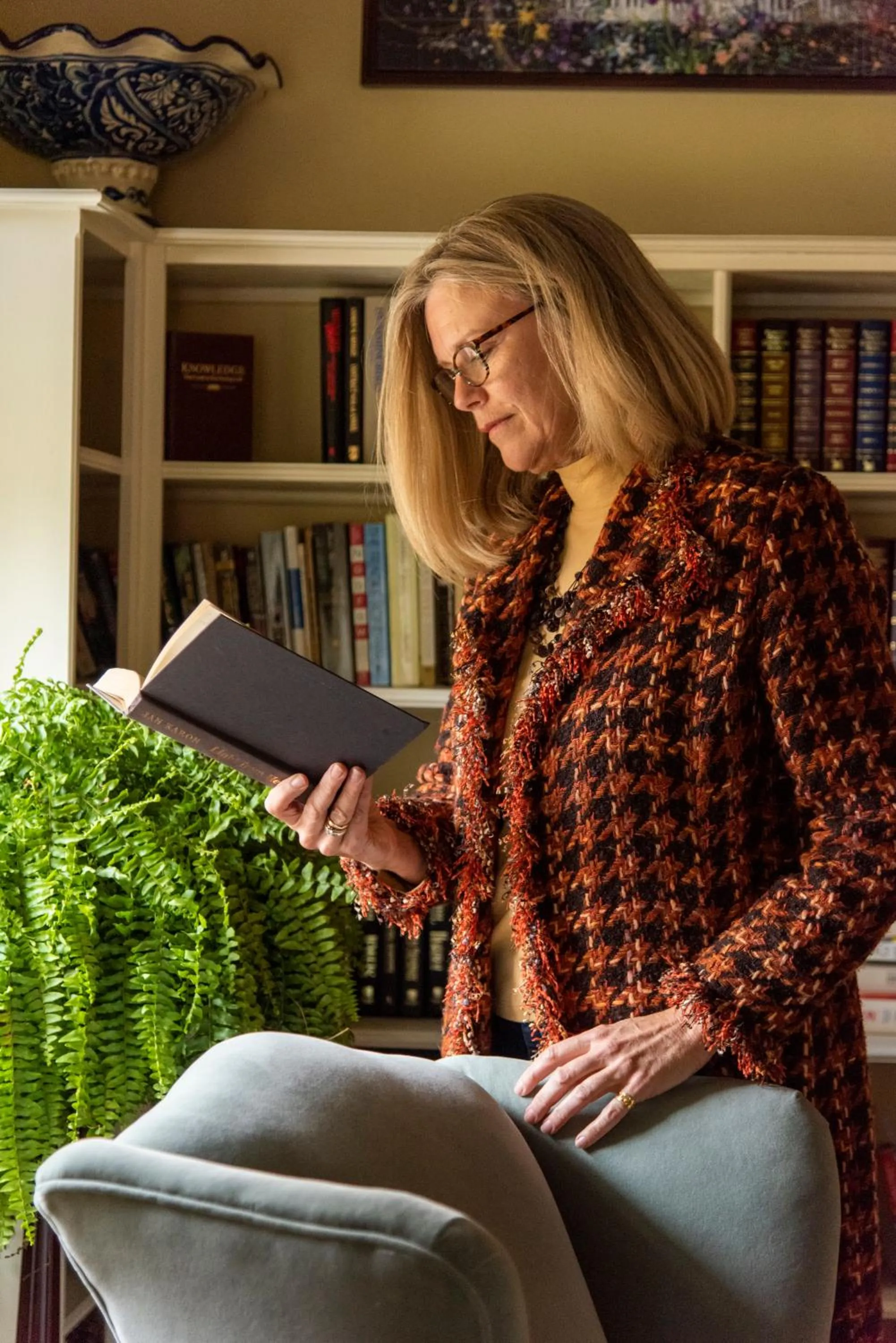 People in Hollinger House