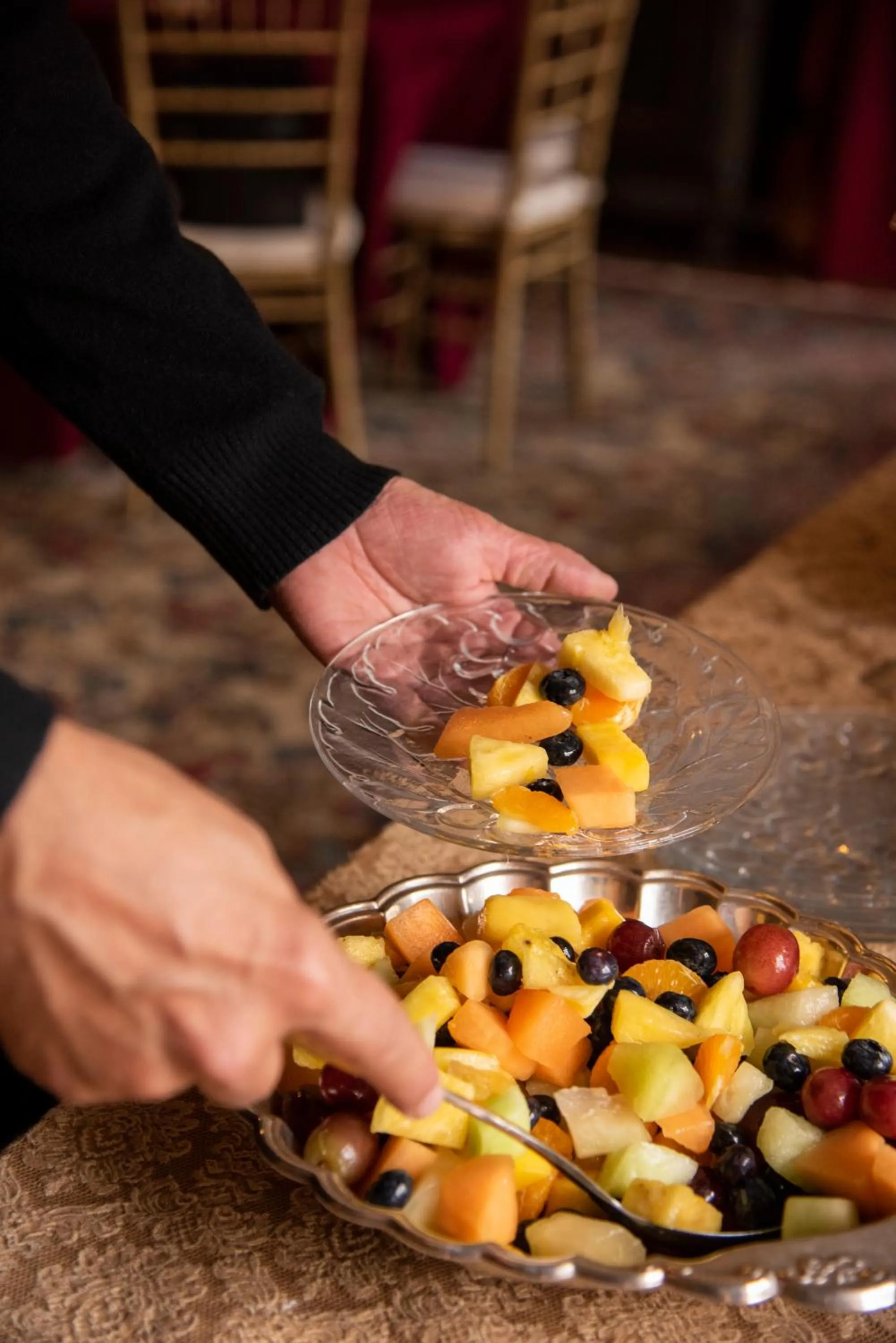 Food and drinks in Hollinger House