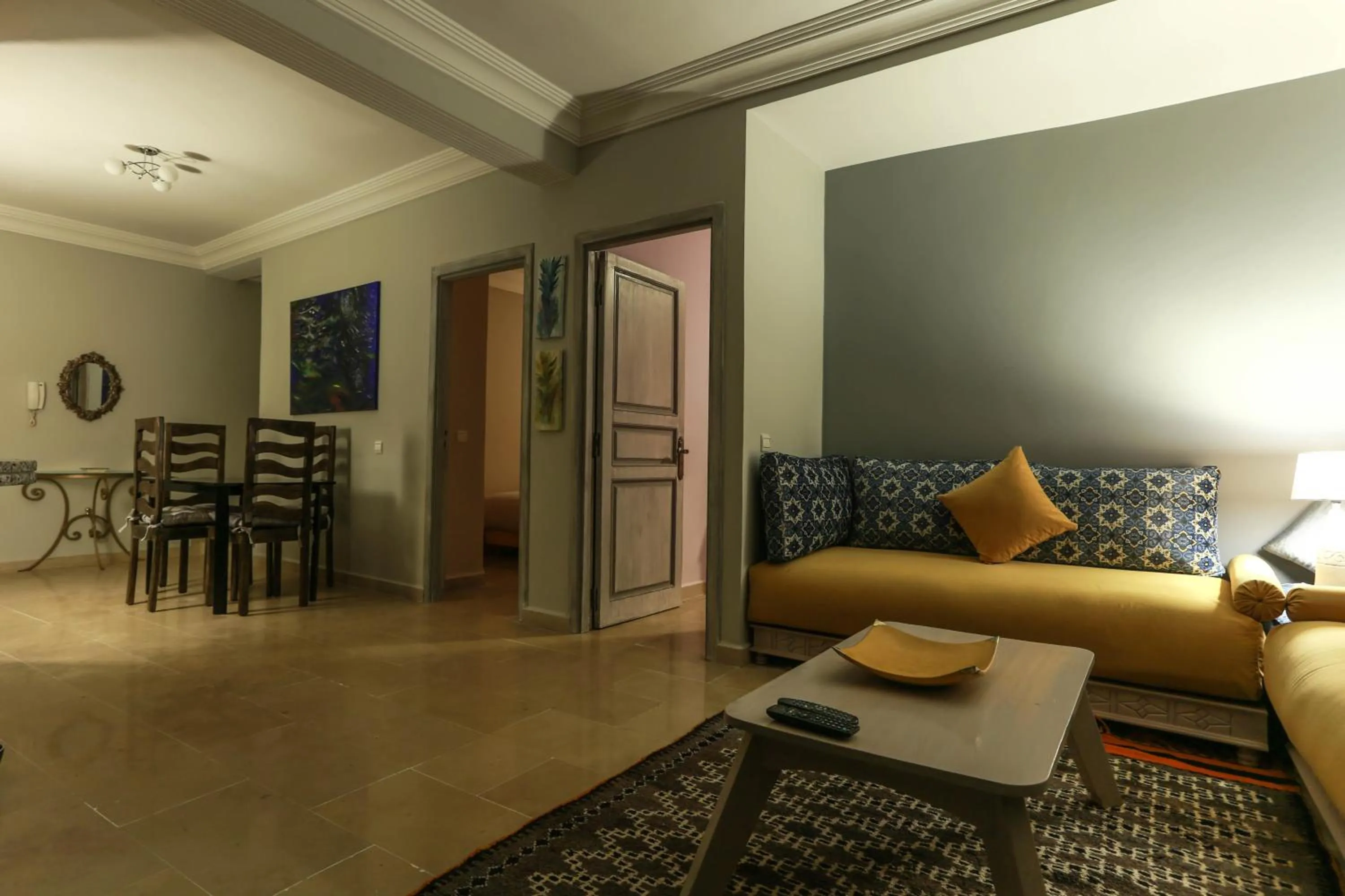 Living room in Dar Guéliz