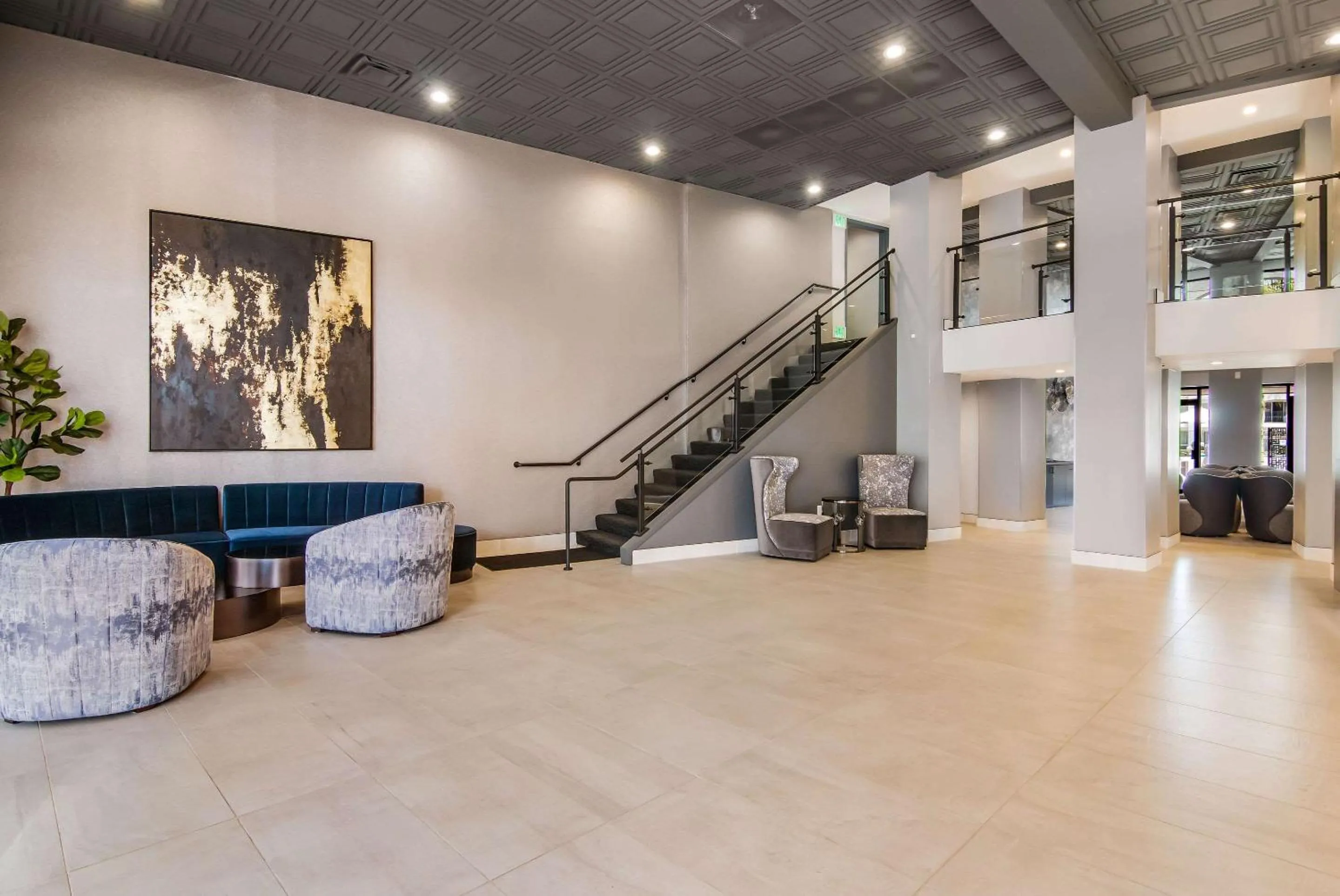 Lobby or reception in Hourglass Hotel, an Ascend Collection Hotel