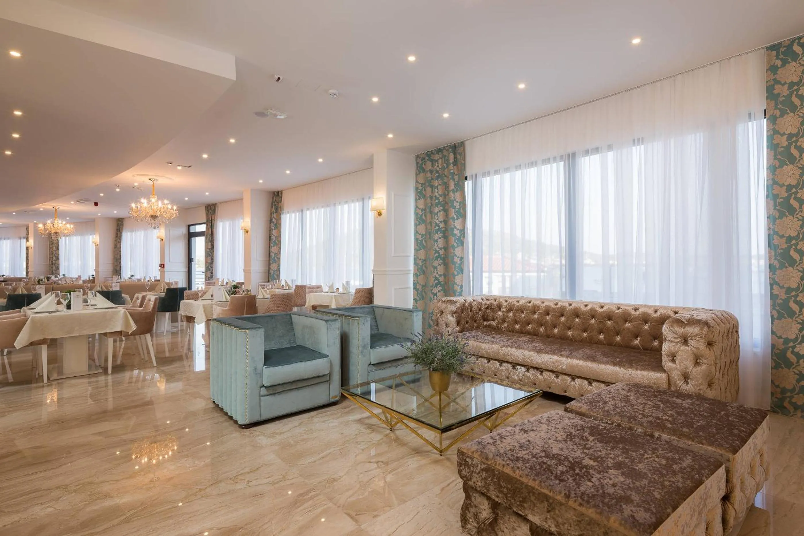 Living room in Hotel Perla