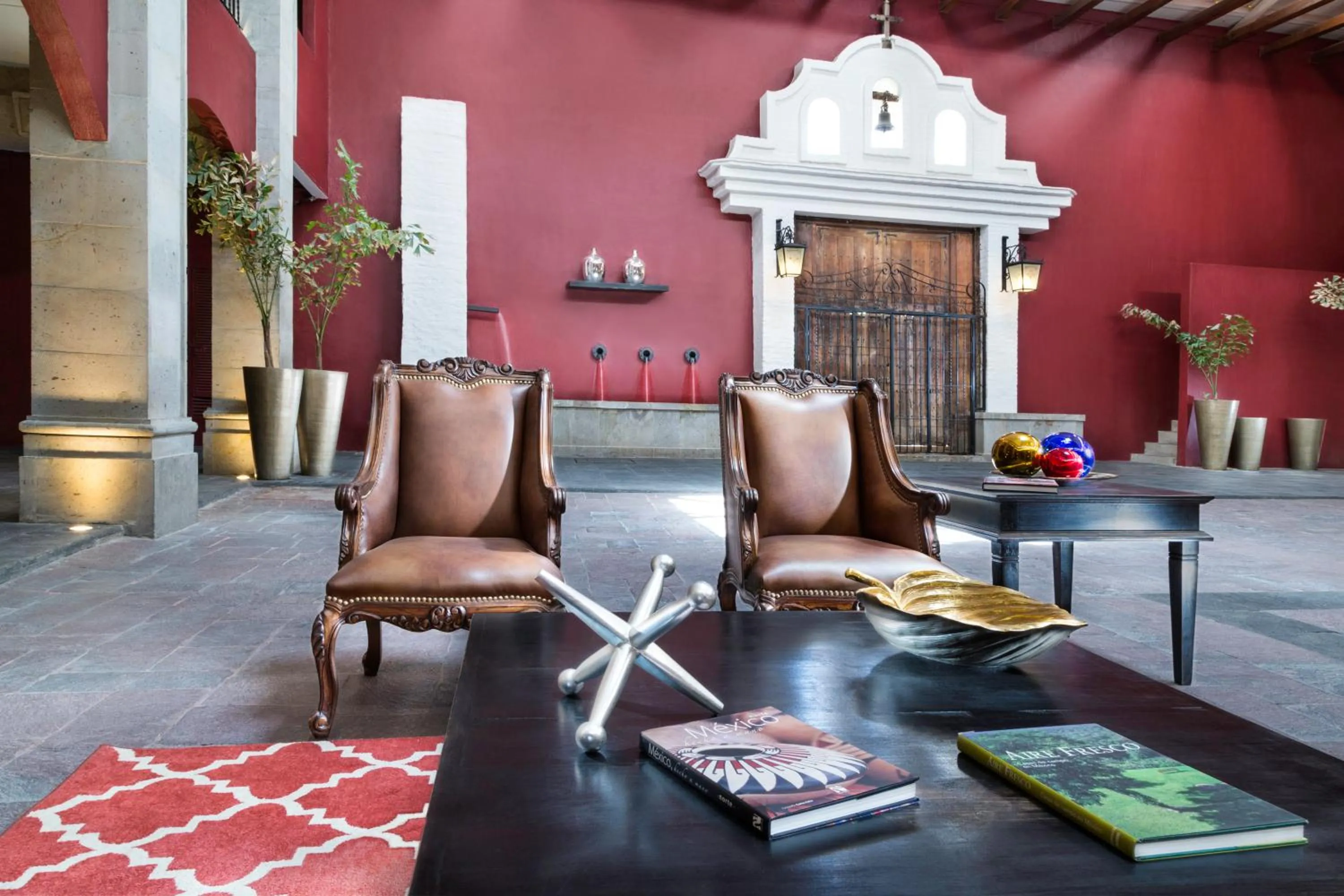 Living room in Gran Casa Xalisco