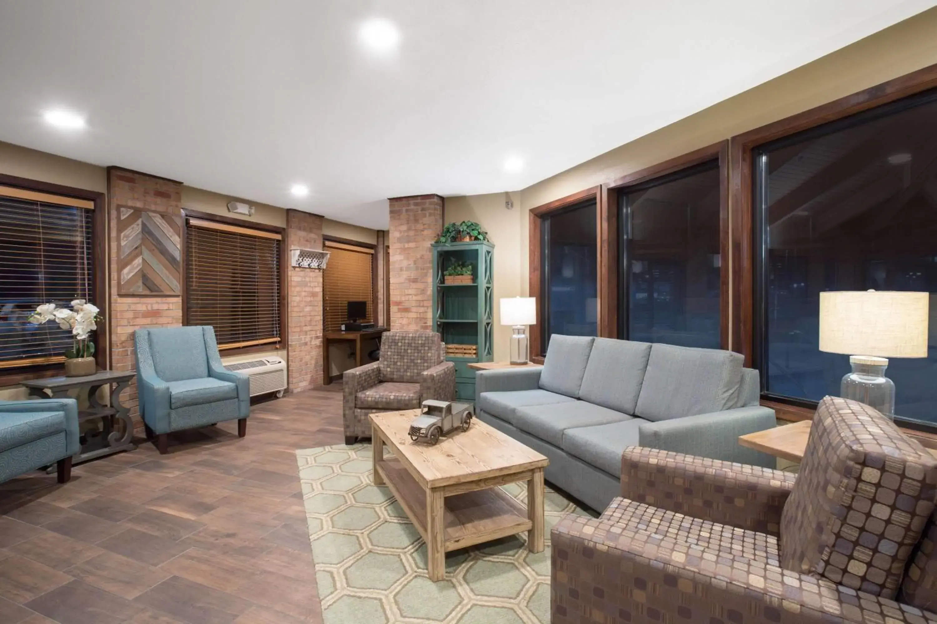 Lobby or reception in AmericInn by Wyndham Mount Pleasant Lobby or reception in AmericInn by Wyndham Mount Pleasant