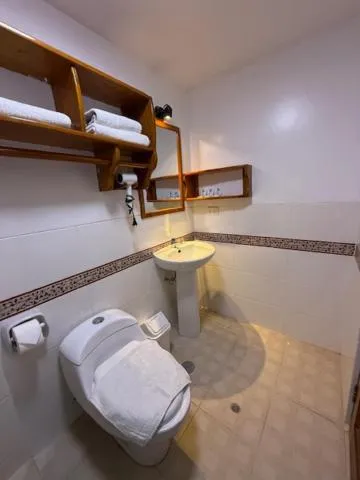 Toilet in Parwa Guest House