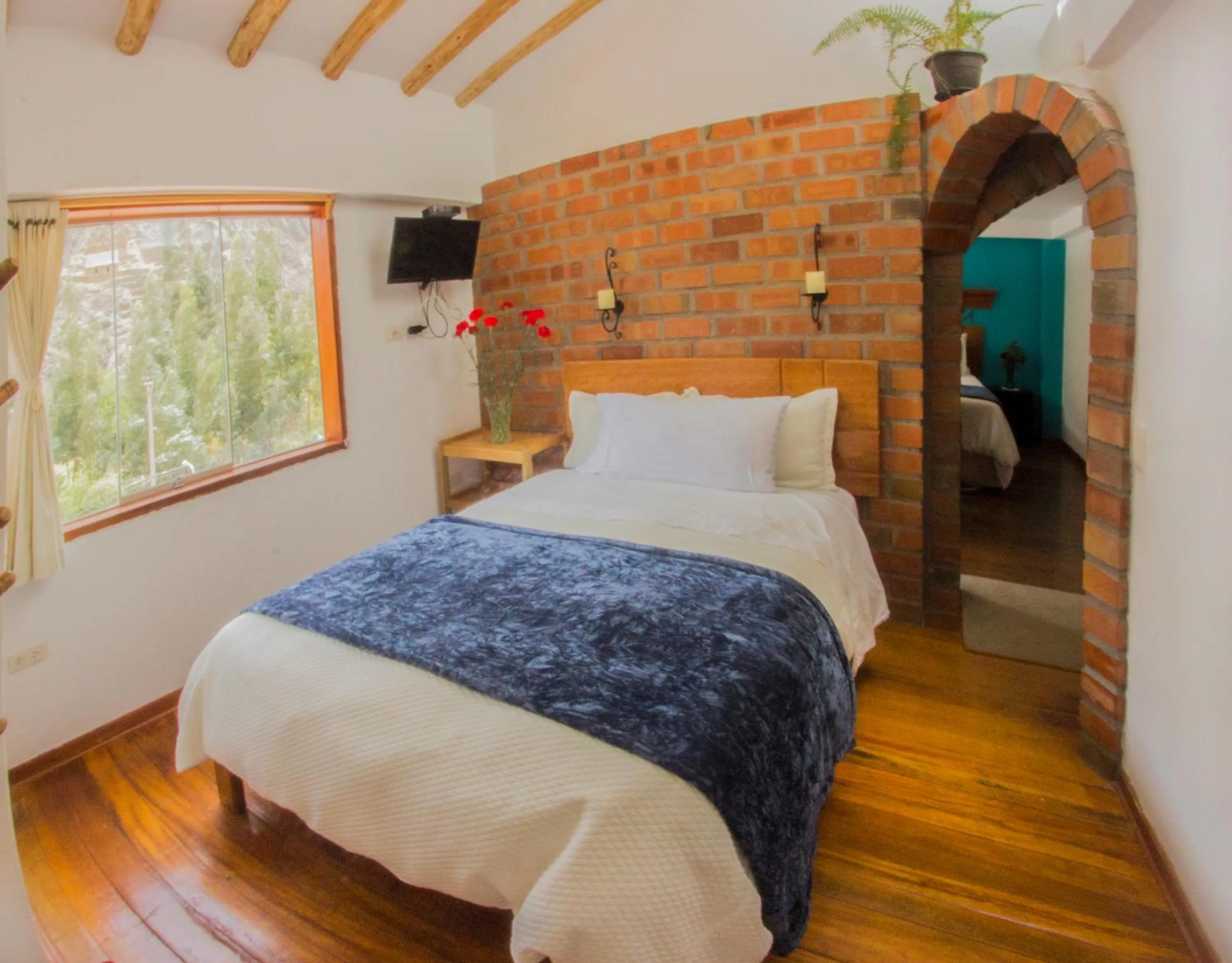 Bed in Parwa Guest House