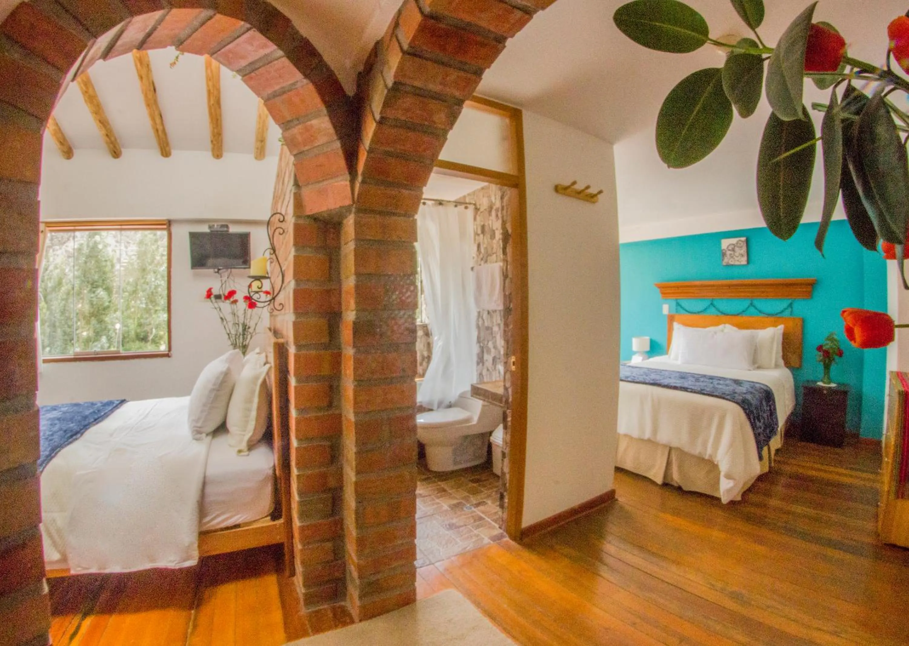 Bed in Parwa Guest House