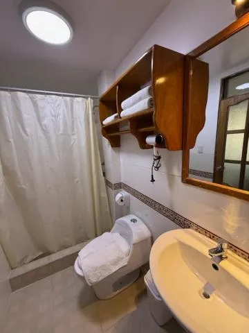Shower in Parwa Guest House