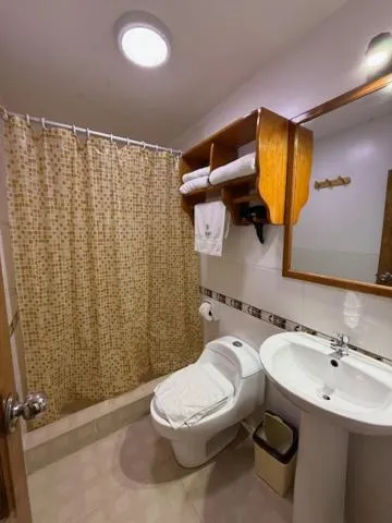 Shower in Parwa Guest House