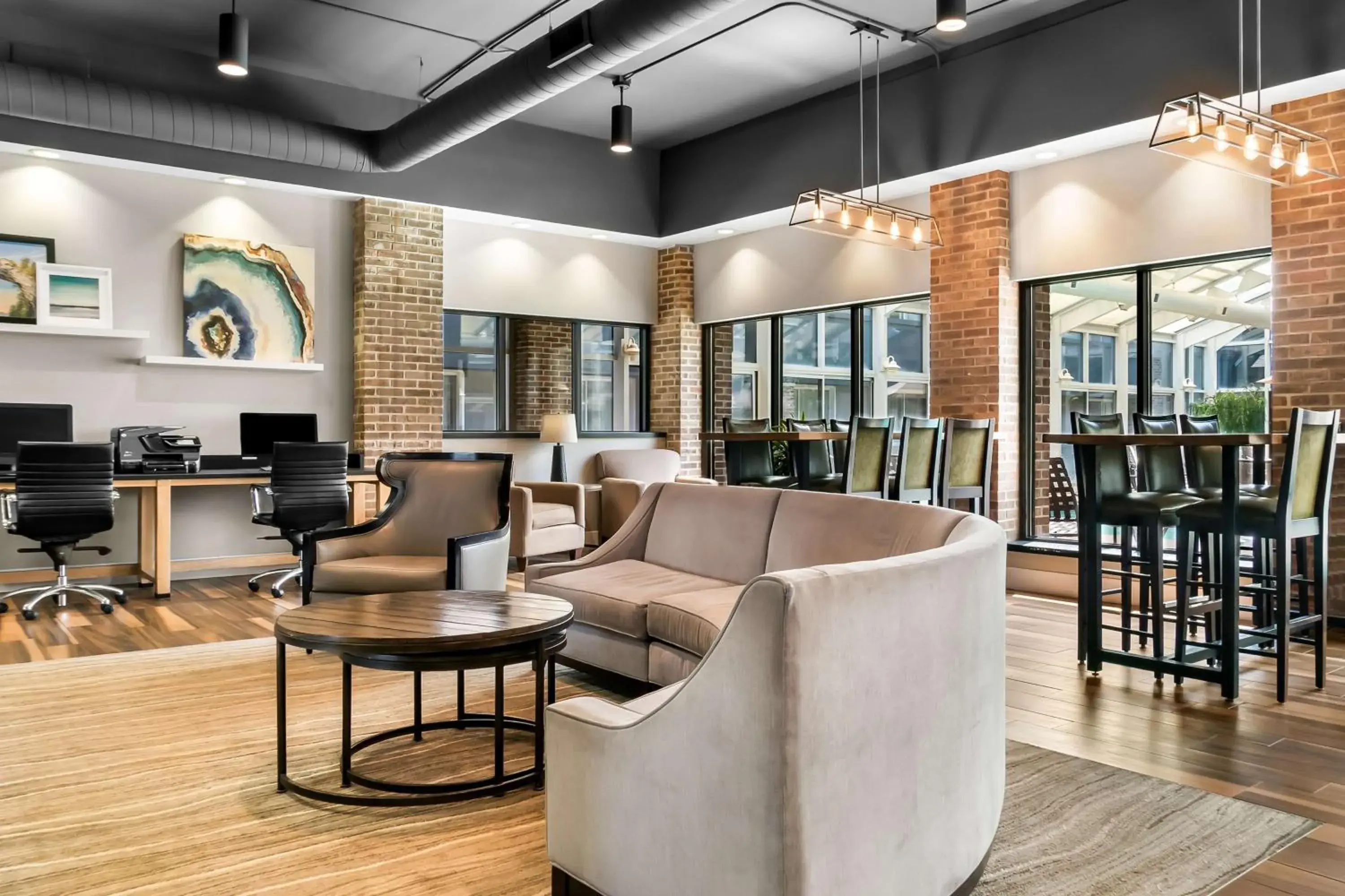 Lobby or reception in Best Western Okemos/East Lansing Hotel & Suites Lobby or reception in Best Western Okemos/East Lansing Hotel & Suites