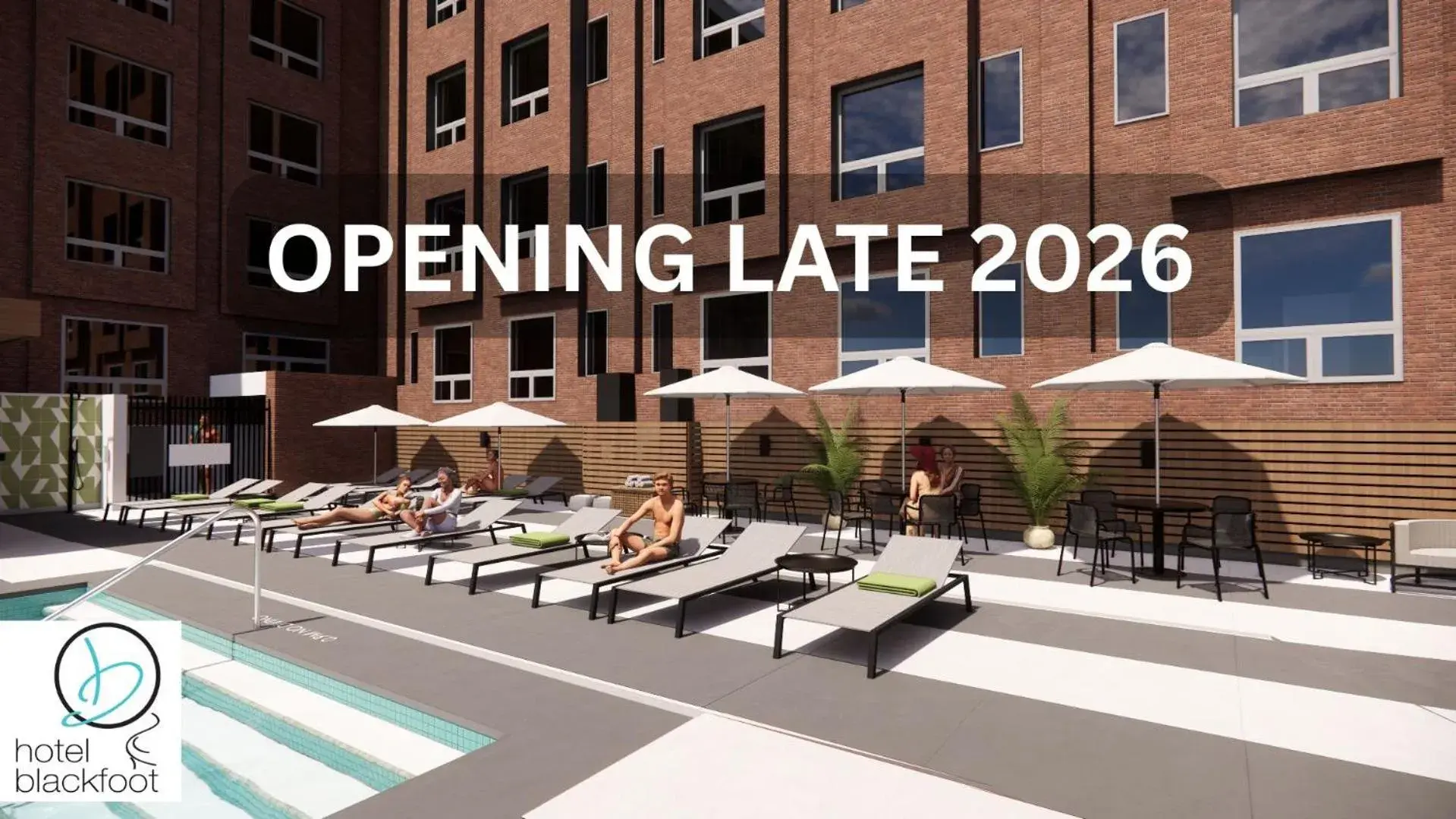 Swimming pool in Hotel Blackfoot Swimming pool in Hotel Blackfoot