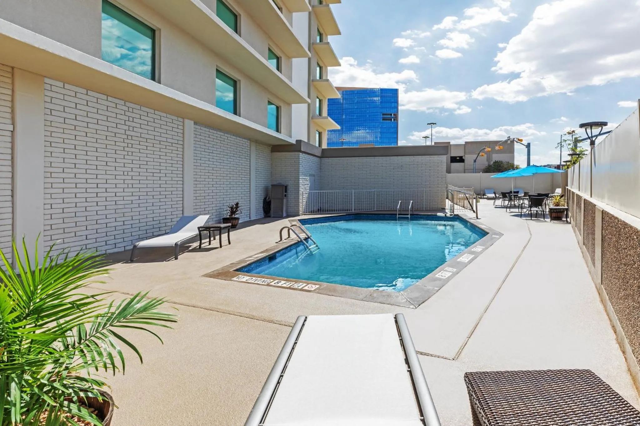 Swimming pool in Holiday Inn Express El Paso-Central by IHG