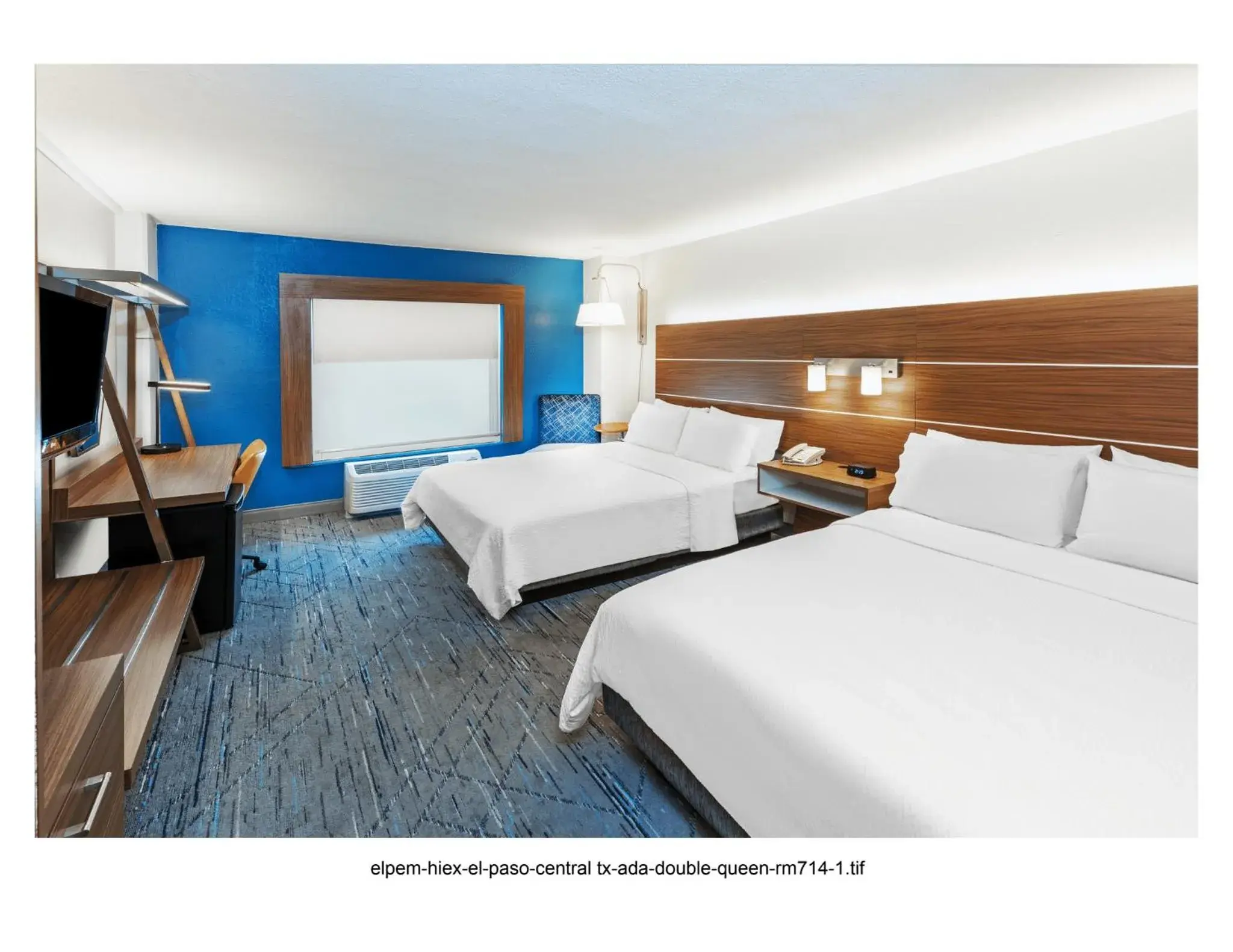 Standard Room with Two Queen Beds in Holiday Inn Express El Paso-Central by IHG Standard Room with Two Queen Beds in Holiday Inn Express El Paso-Central by IHG