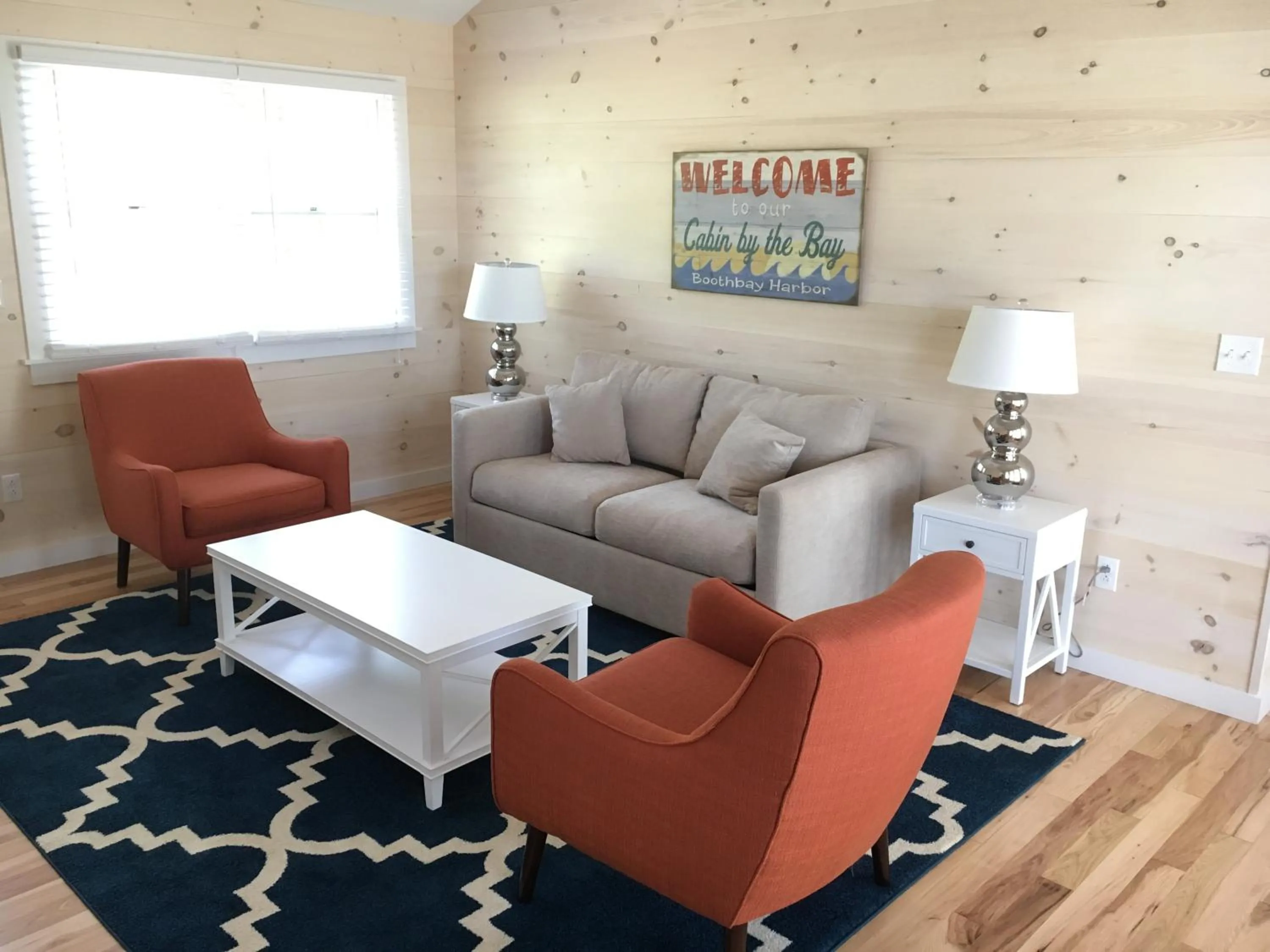 Living room in Linekin Bay Resort