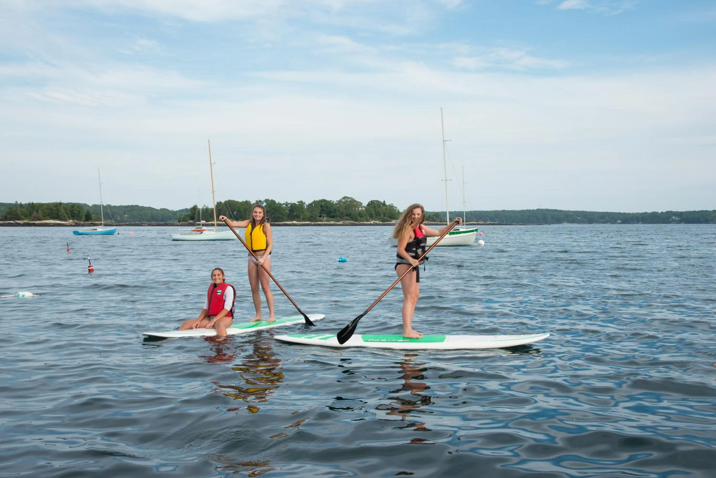Staff in Linekin Bay Resort