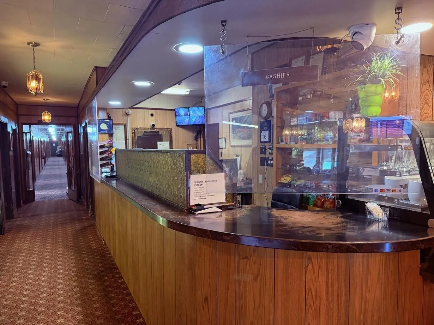 Lobby or reception in Airport Chalet