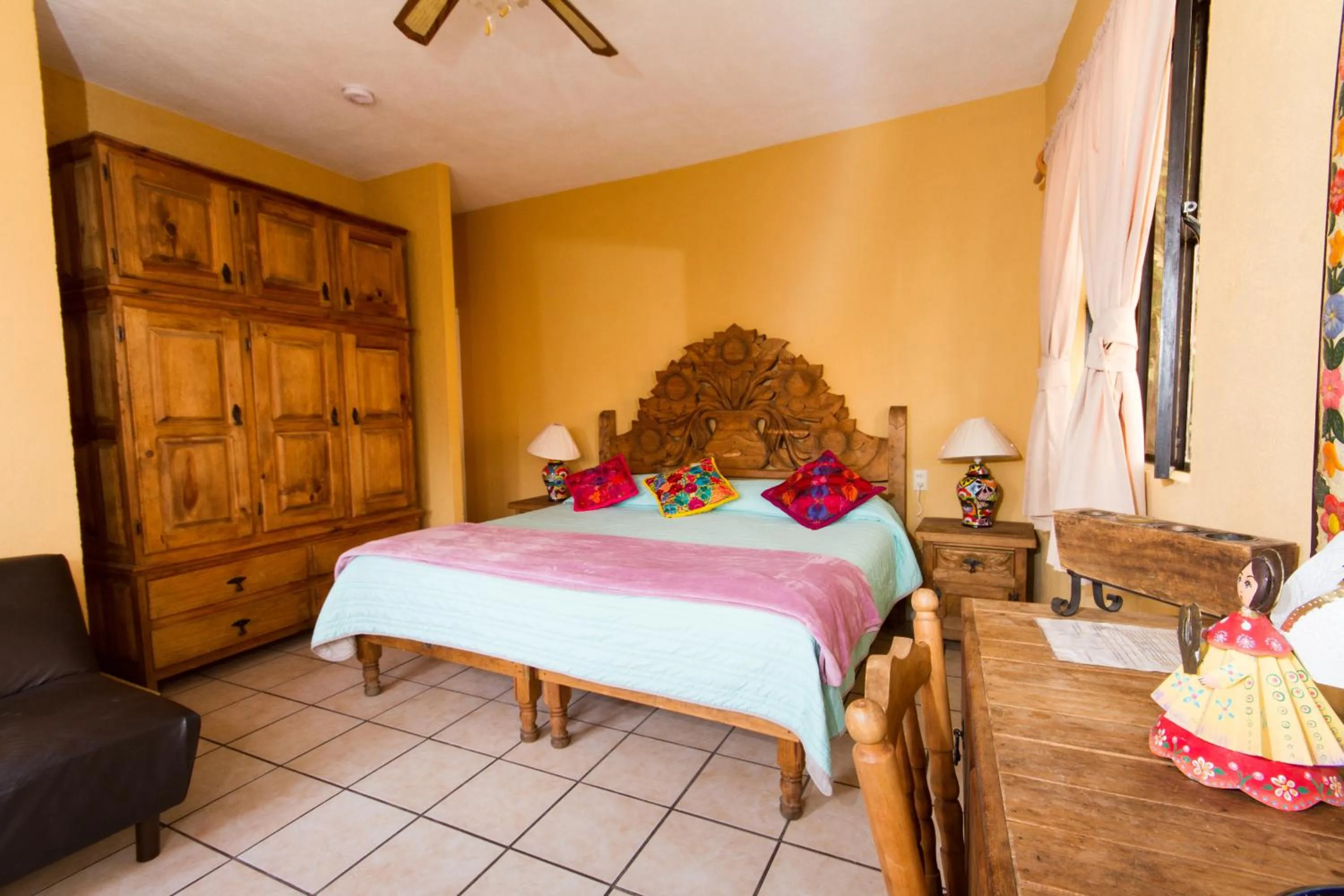 Bedroom, Bed in Posada Maria Luisa