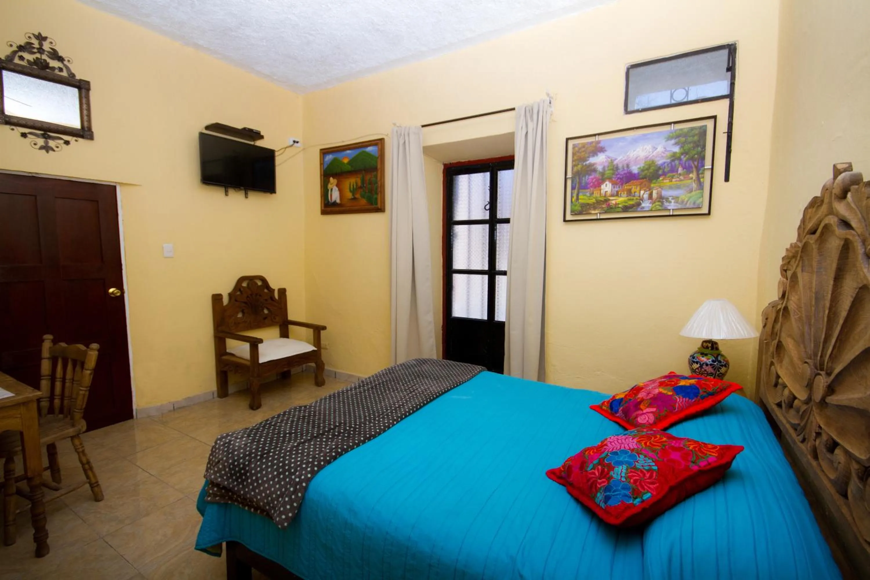 Bedroom, Bed in Posada Maria Luisa
