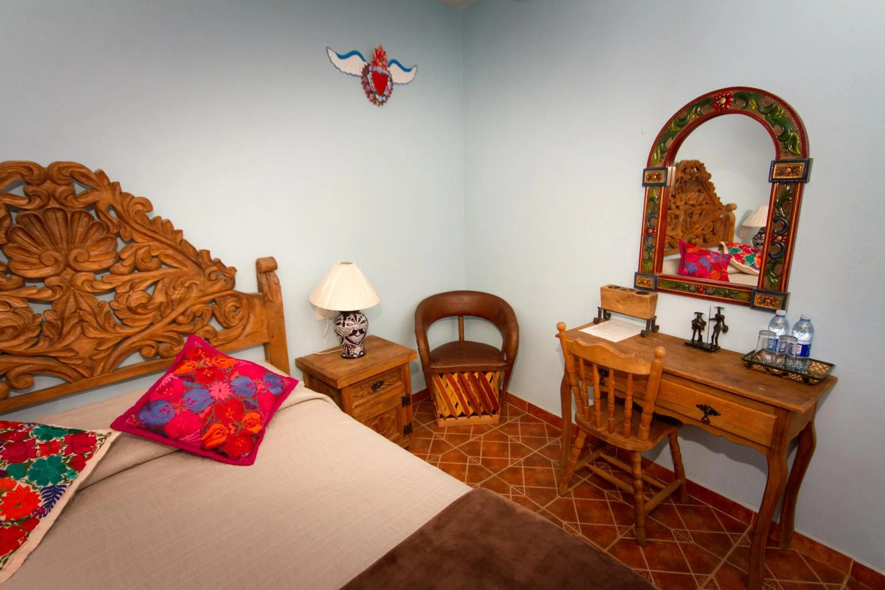 Bedroom, Bed in Posada Maria Luisa
