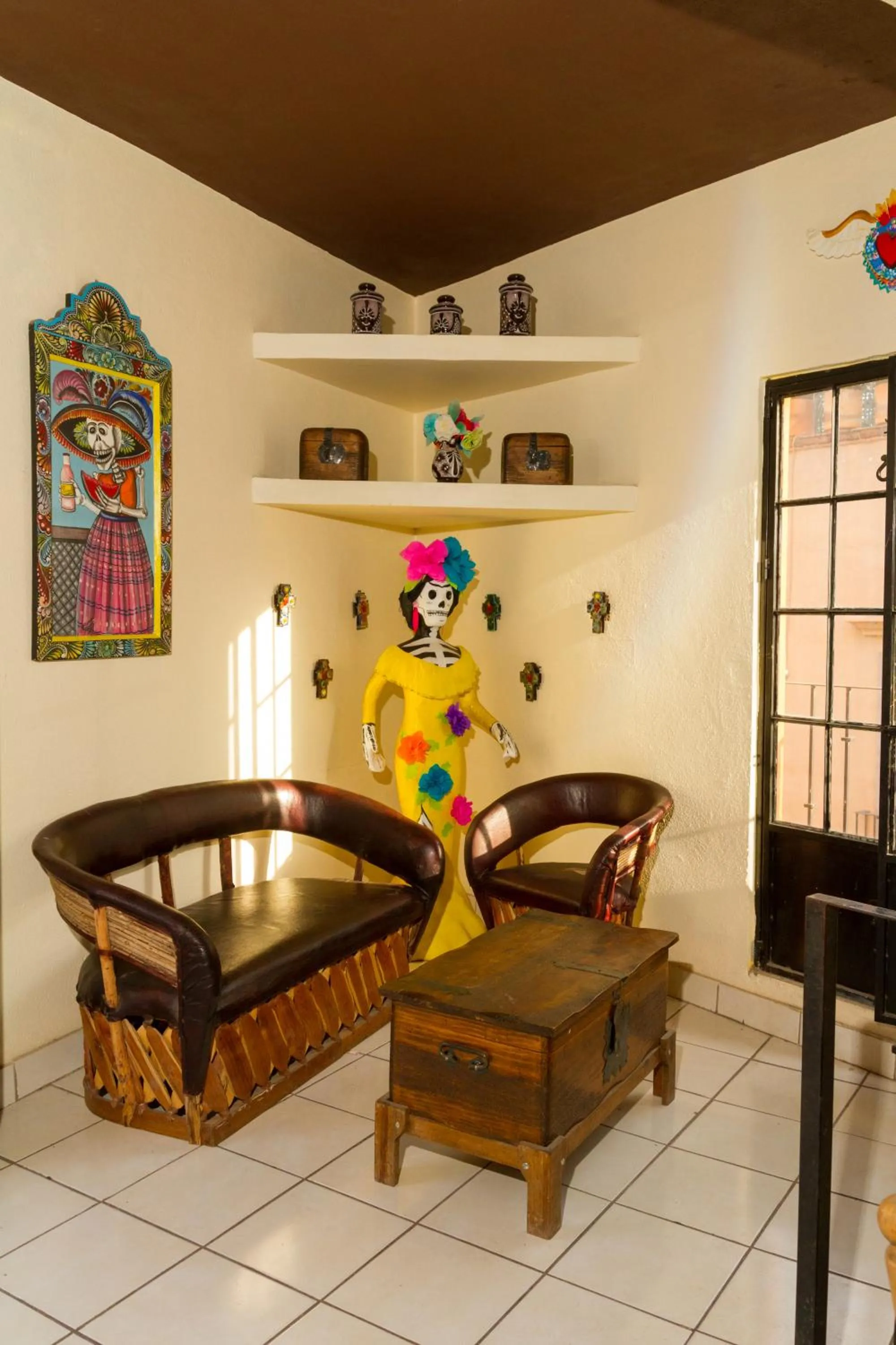 Decorative detail in Posada Maria Luisa