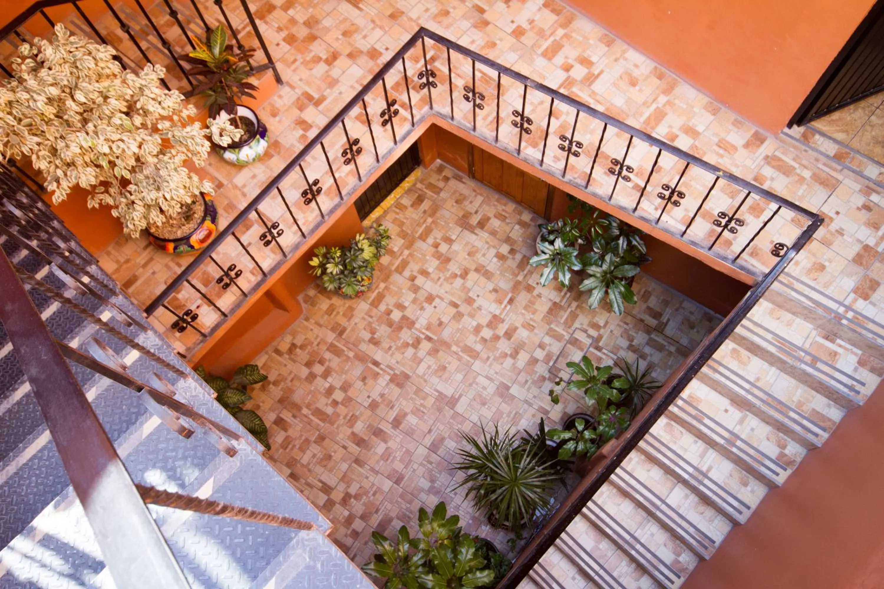 Bird's eye view in Posada Maria Luisa