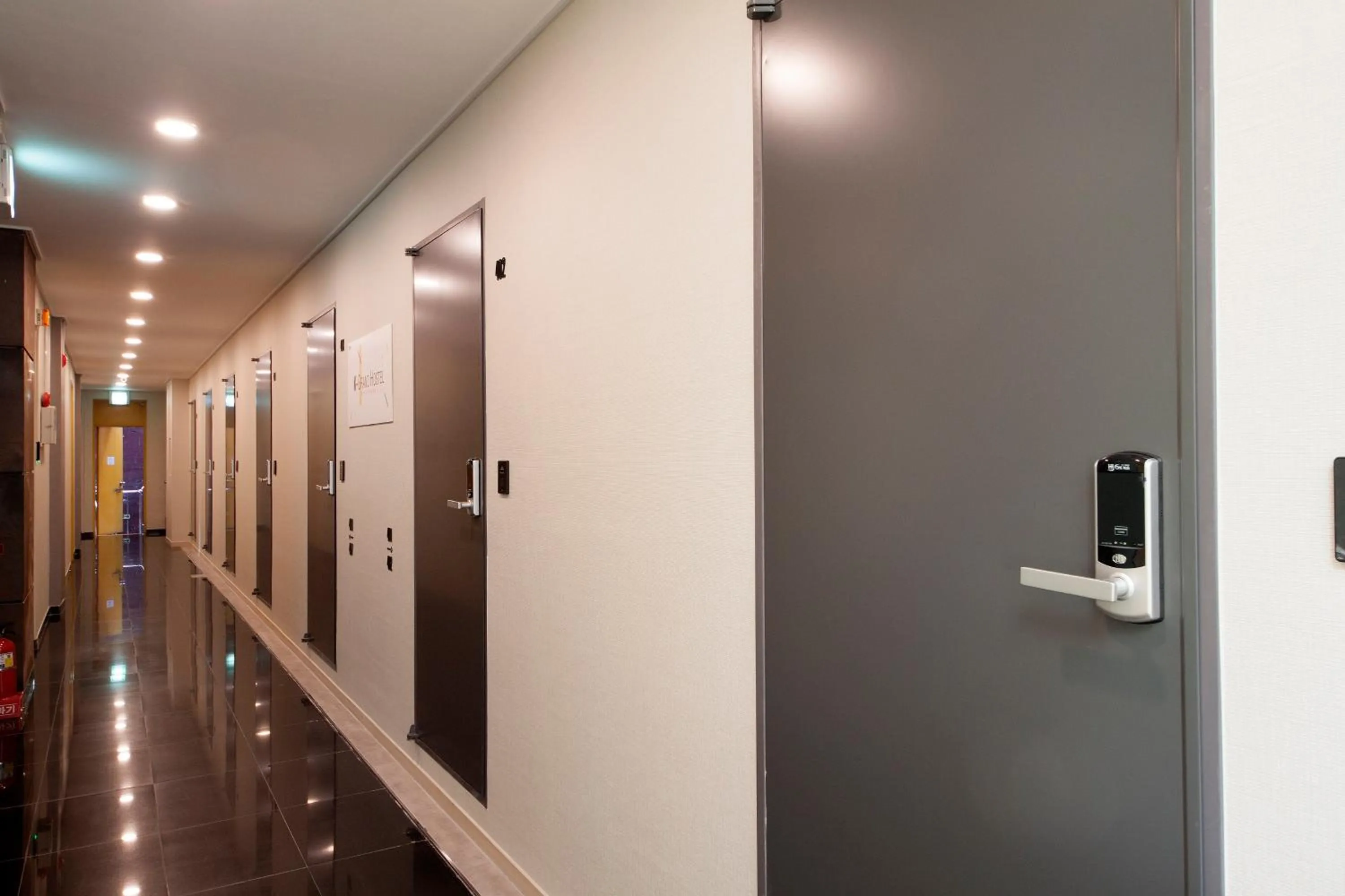 Decorative detail in OYO Hostel Myeongdong 1