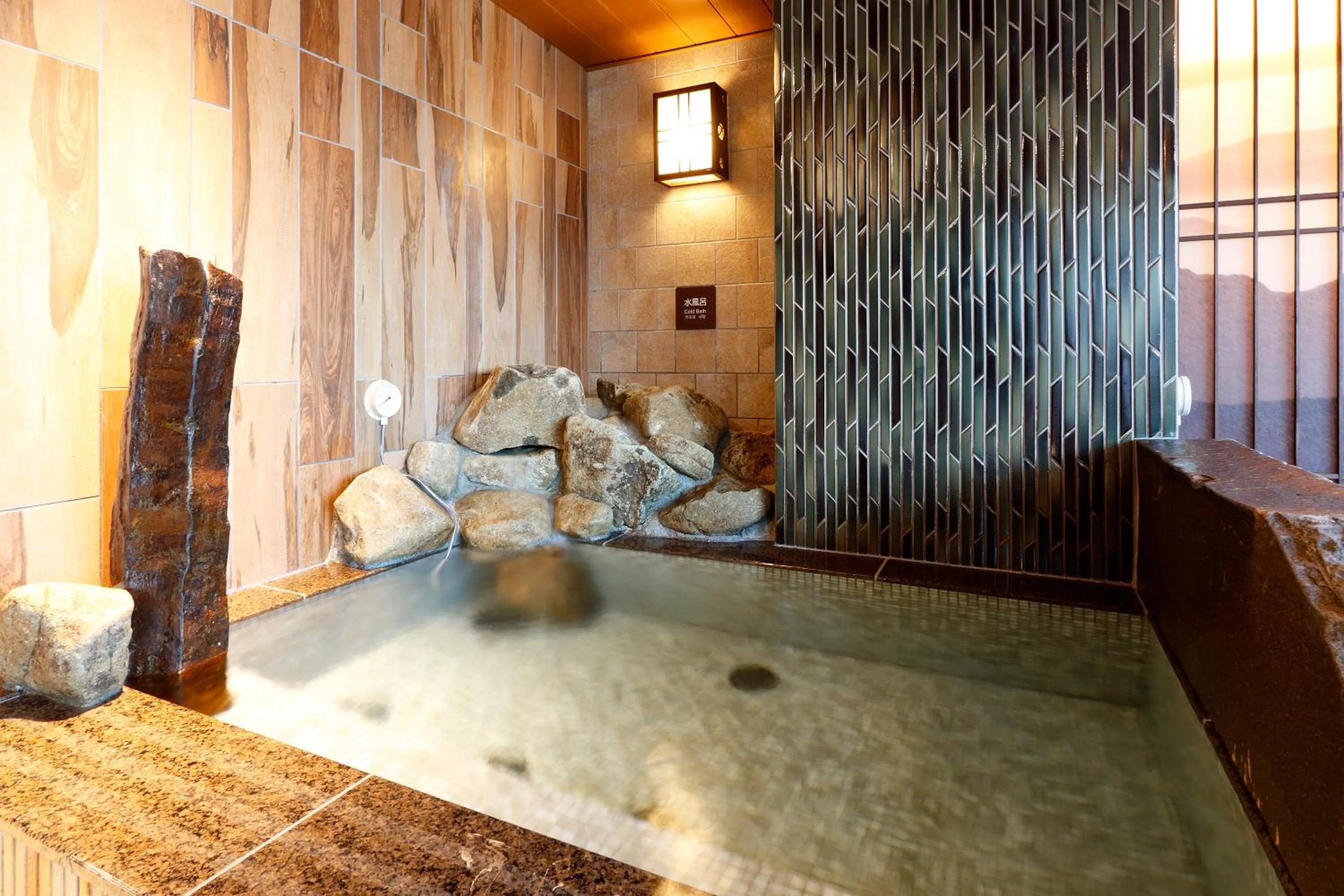 Hot Spring Bath in Dormy Inn Nagano