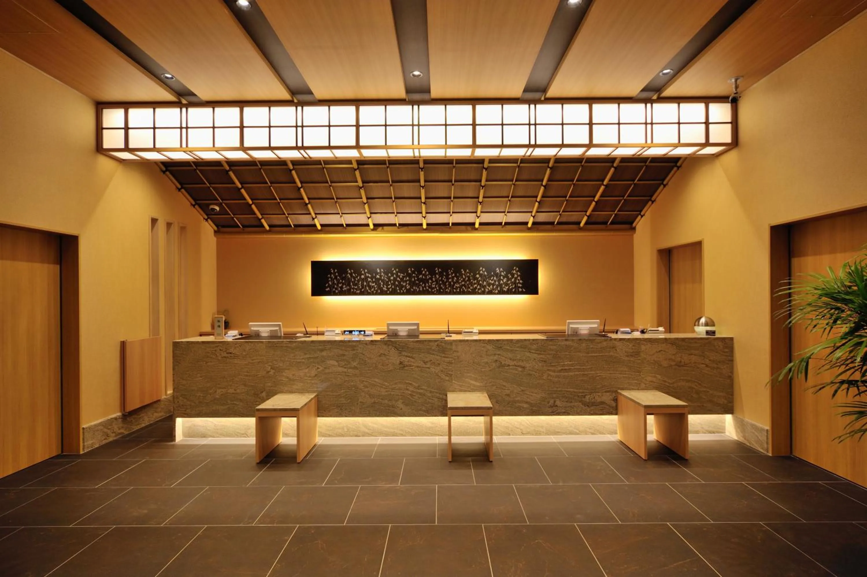 Lobby or reception in Onyado Nono Toyama Natural Hot Spring