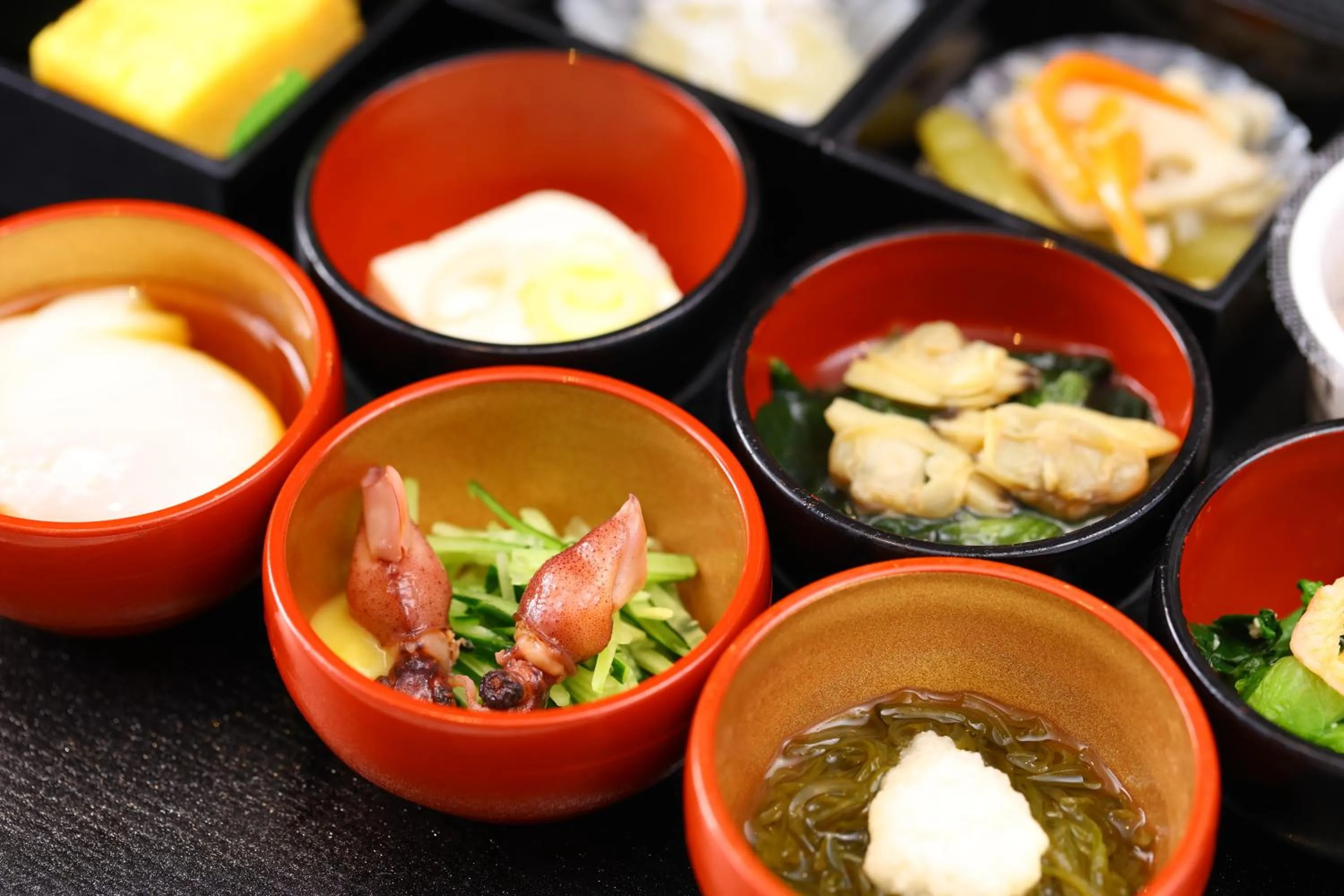 Breakfast in Onyado Nono Toyama Natural Hot Spring