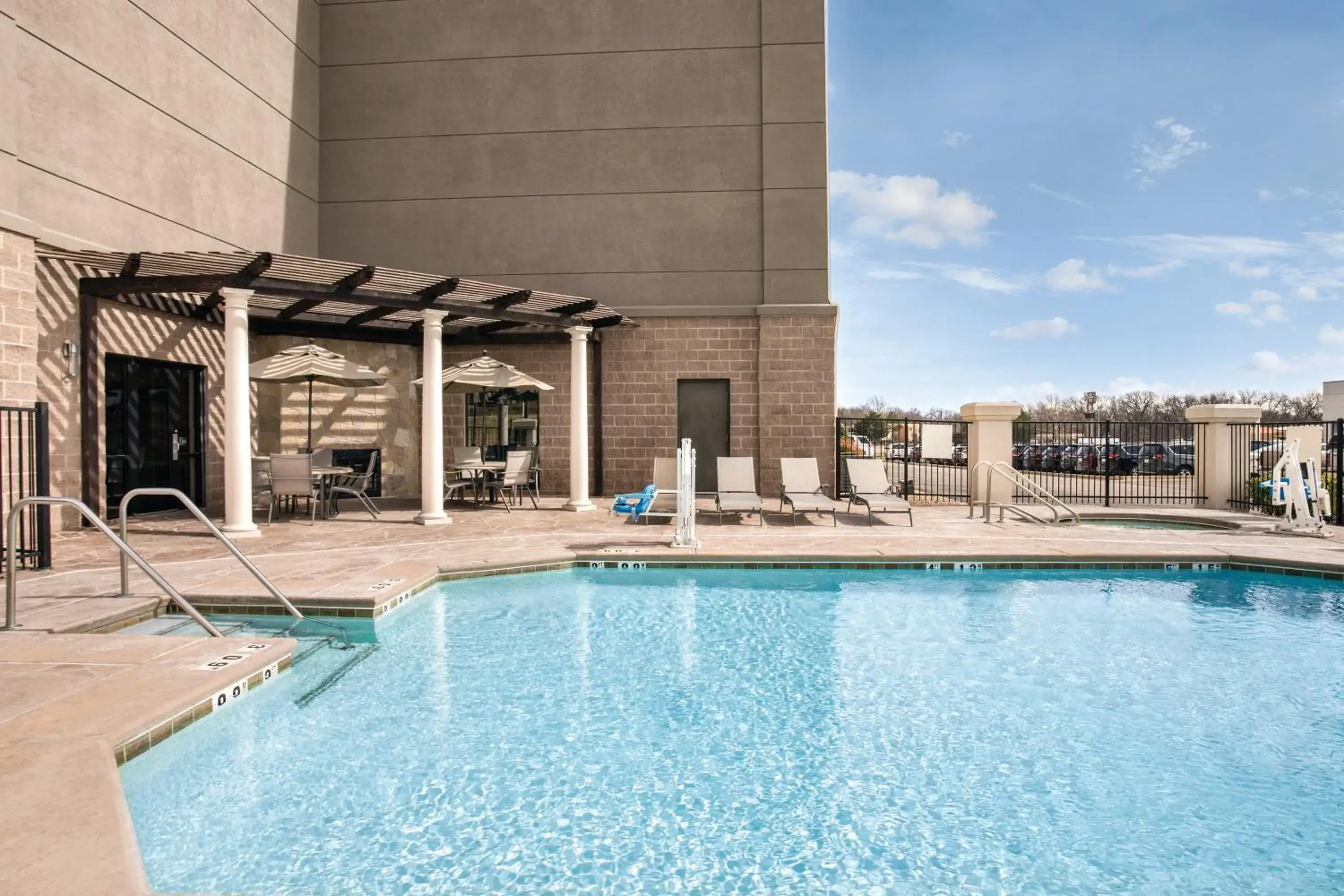 Swimming pool in Holiday Inn Express Hotel & Suites Lawton-Fort Sill by IHG Swimming pool in Holiday Inn Express Hotel & Suites Lawton-Fort Sill by IHG