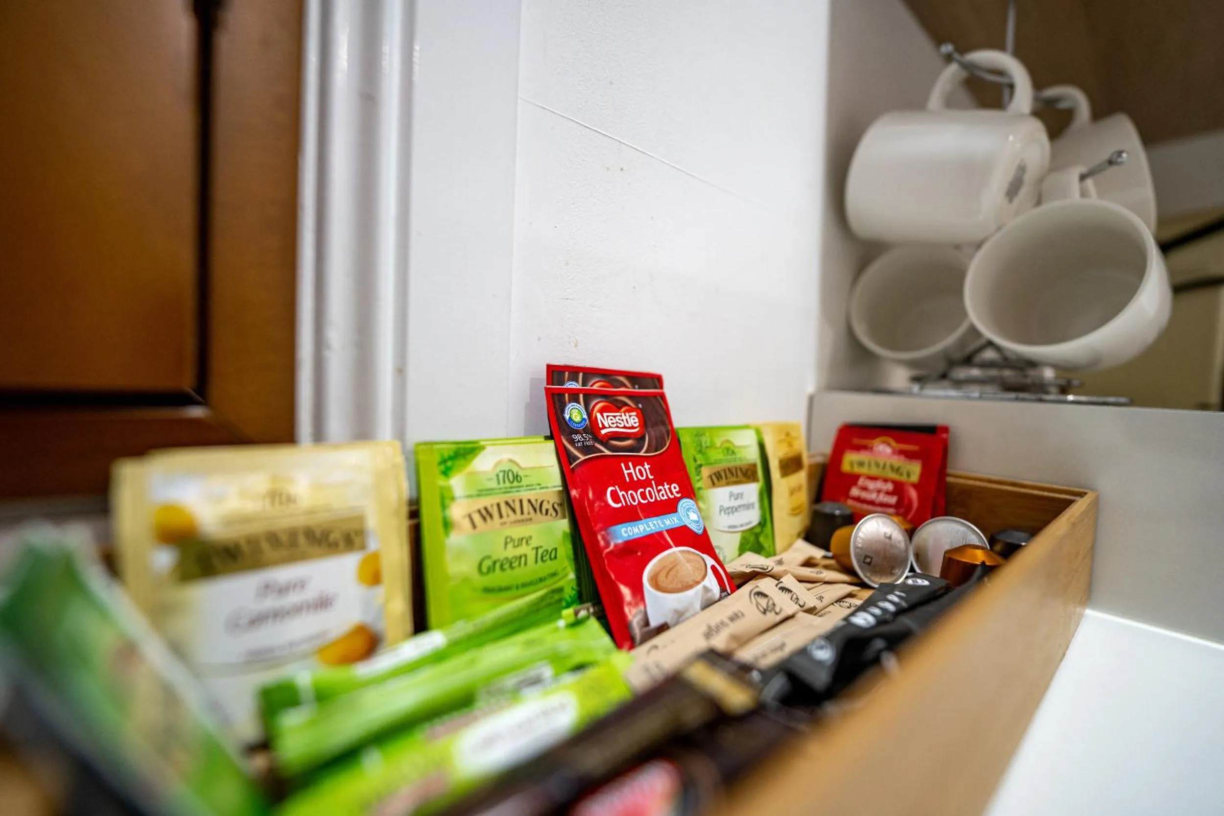 Coffee/tea facilities in Blue Summit Hideaway